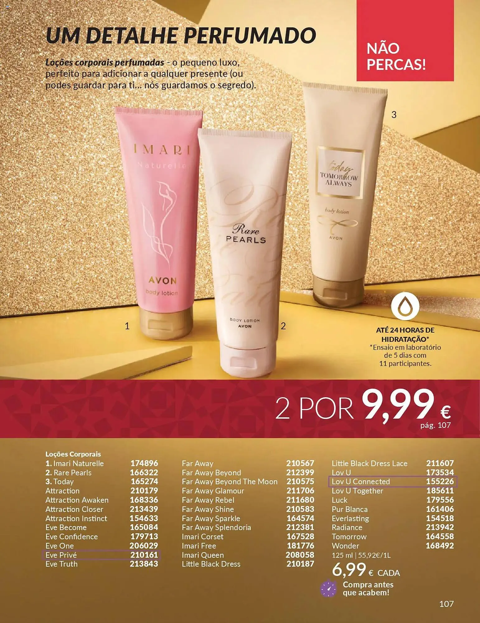 Folheto Catálogo Avon de 1 de novembro até 1 de dezembro 2025 - Pagina 107