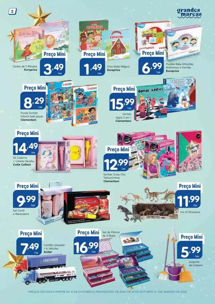 Folheto Grandes Marcas Novembro de 5 de novembro até 1 de janeiro 2025 - Pagina 2