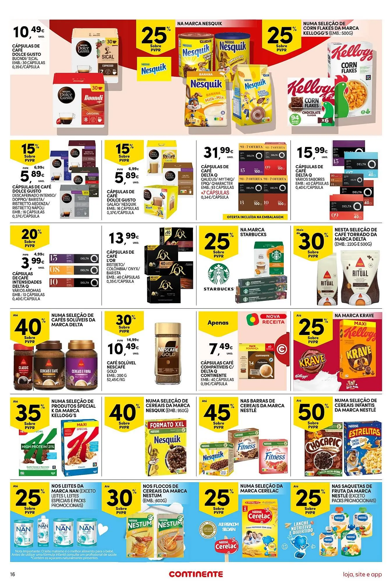 Folheto Folheto Continente Bom dia de 4 de novembro até 10 de novembro 2025 - Pagina 16