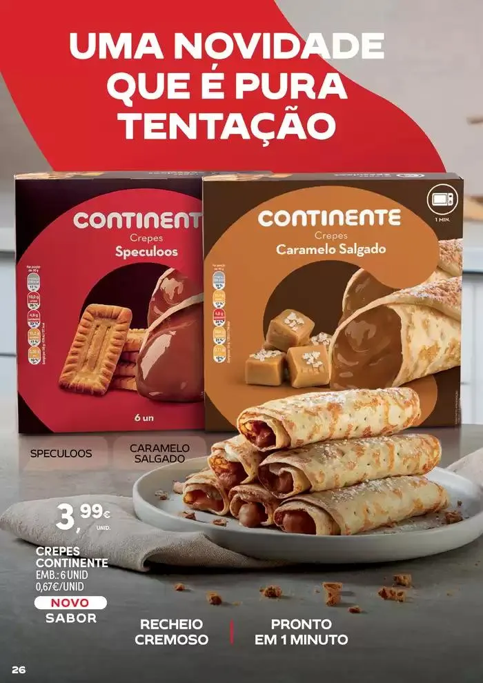 Folheto Novidades de que toda a gente gosta. de 29 de janeiro até 2 de março 2025 - Pagina 26