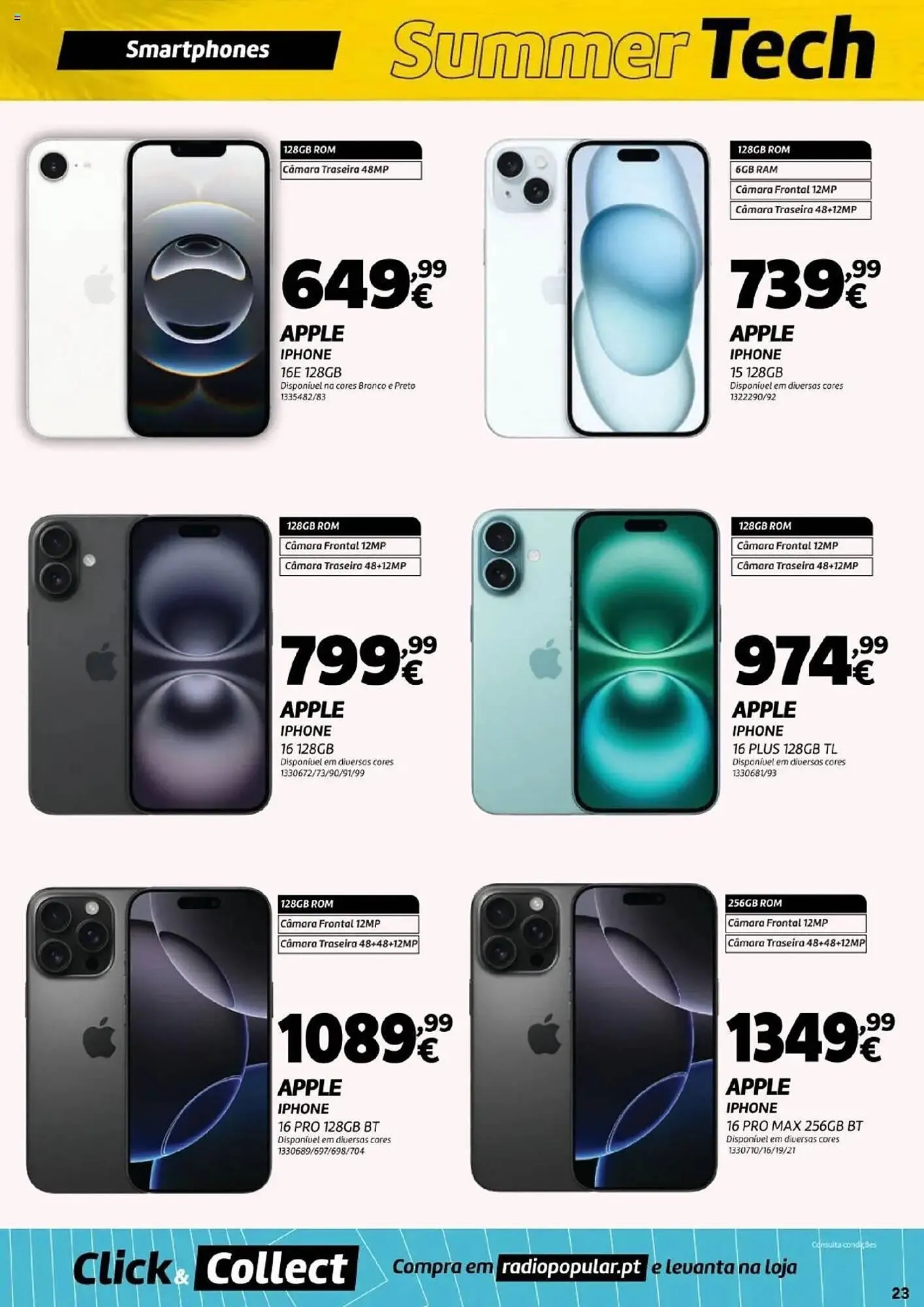 Folheto Folheto Radio Popular de 4 de julho até 1 de agosto 2025 - Pagina 23