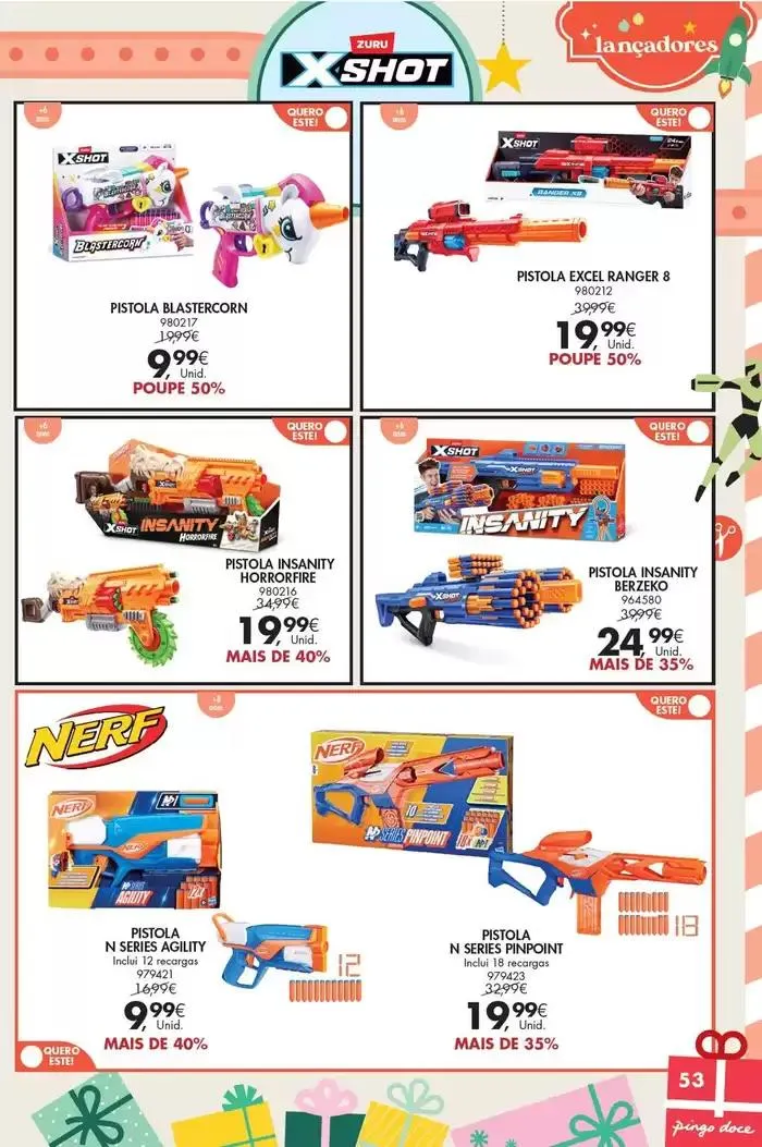 Folheto Descubra ofertas atrativas de 20 de novembro até 6 de janeiro 2025 - Pagina 48