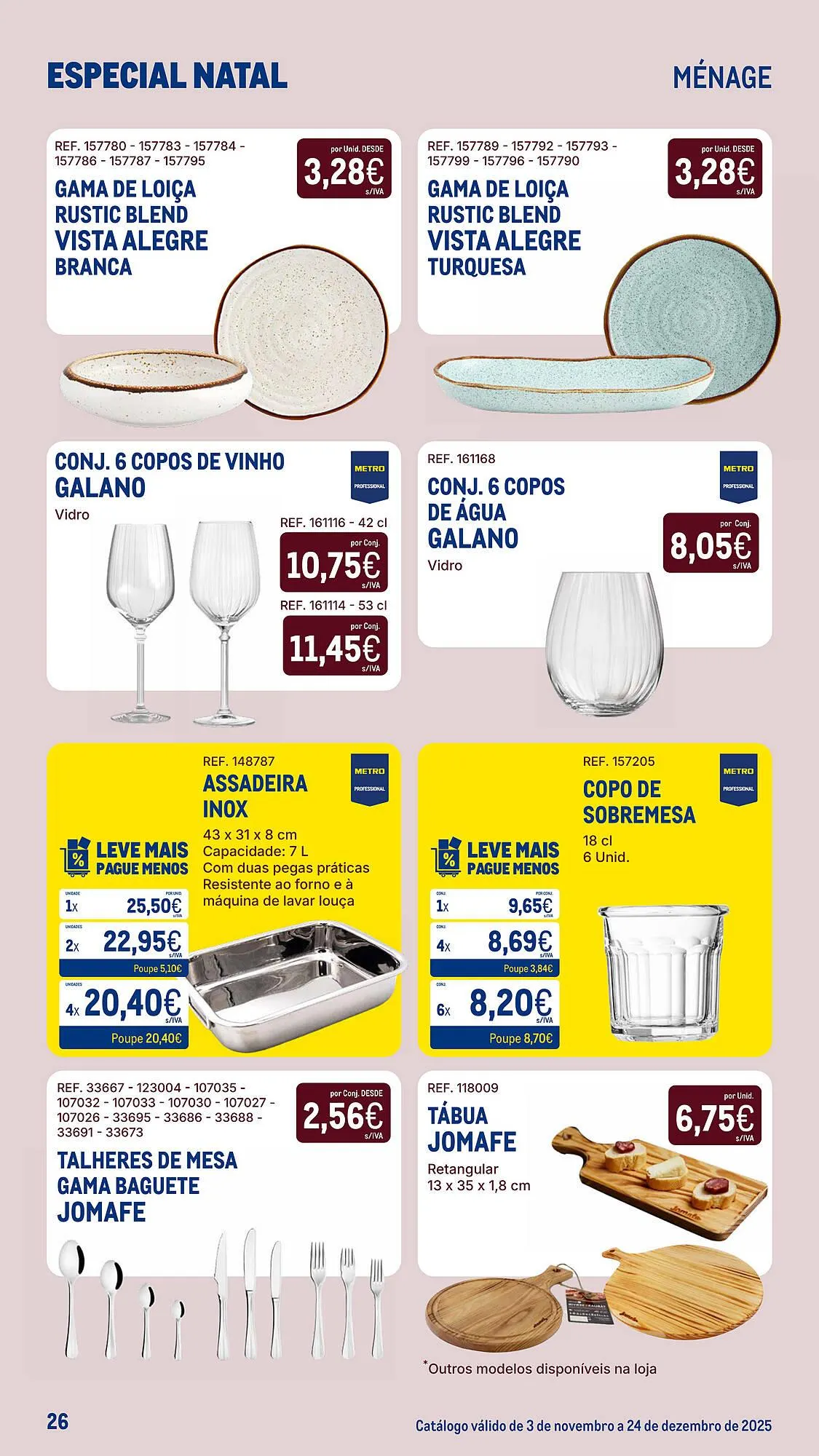 Folheto Catálogo Makro de 3 de novembro até 24 de dezembro 2025 - Pagina 26