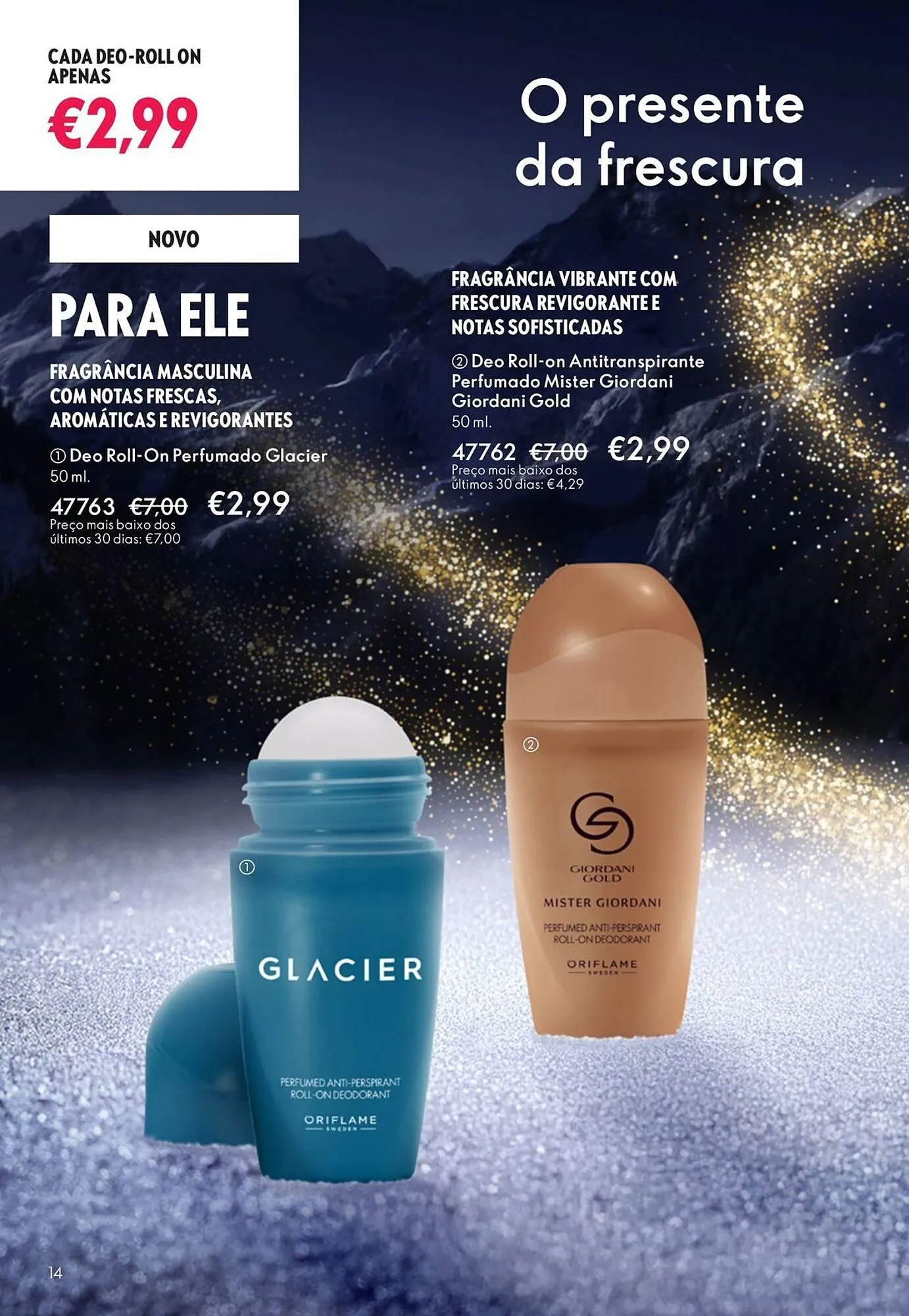 Folheto Catálogo Oriflame de 12 de novembro até 2 de dezembro 2025 - Pagina 14