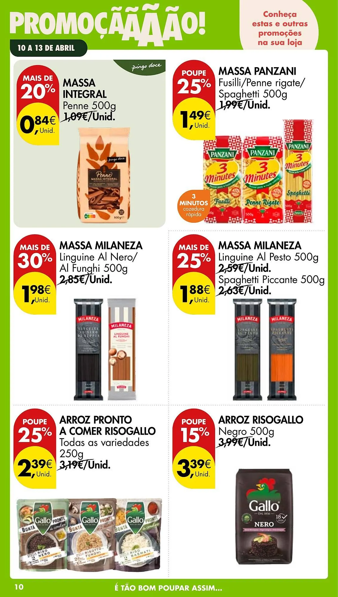 Folheto Folheto Pingo Doce de 10 de abril até 13 de abril 2026 - Pagina 10