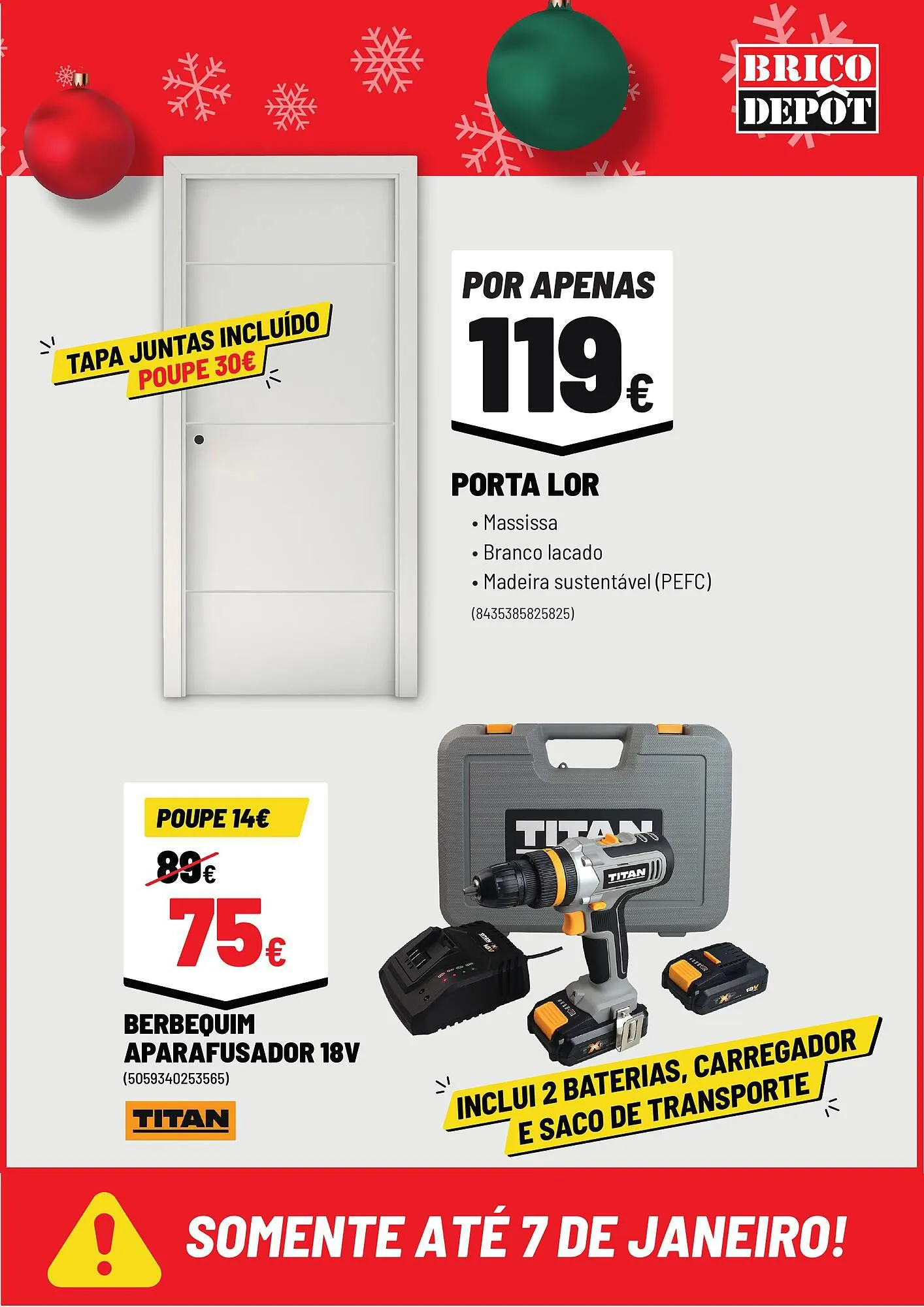 Folheto Folheto Brico Depôt de 1 de dezembro até 4 de janeiro 2024 - Pagina 3