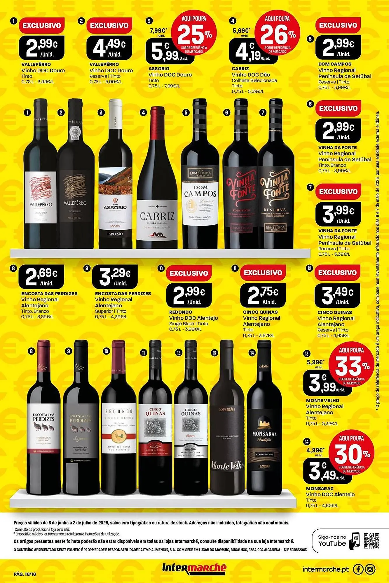 Folheto Folheto Intermarché de 5 de junho até 2 de julho 2025 - Pagina 16