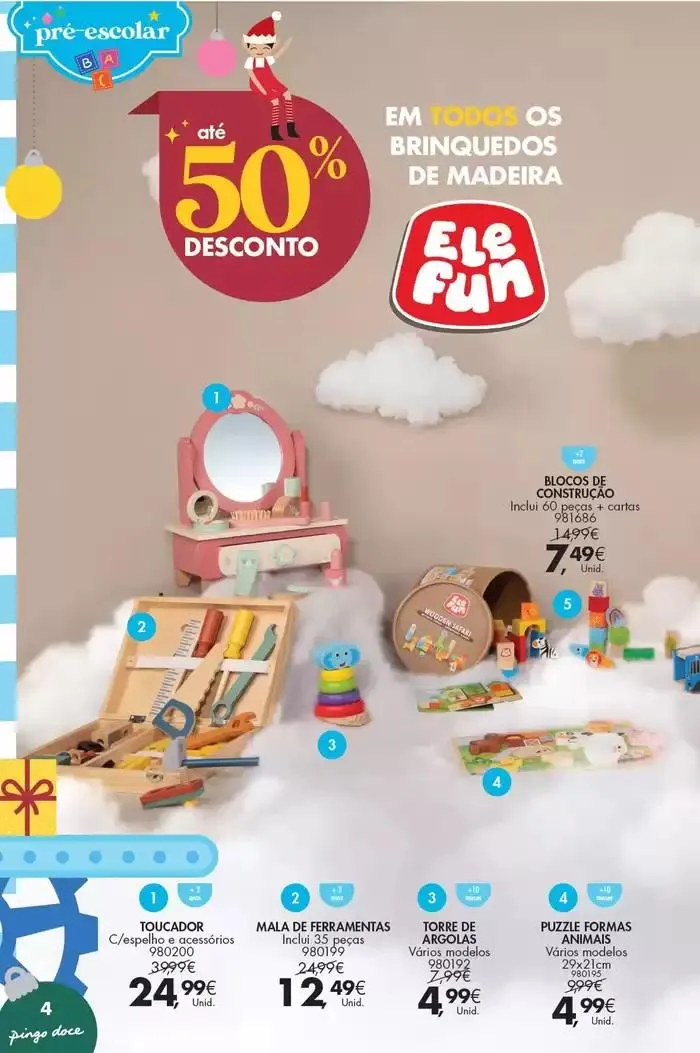 Folheto Descubra ofertas atrativas de 20 de novembro até 6 de janeiro 2025 - Pagina 34