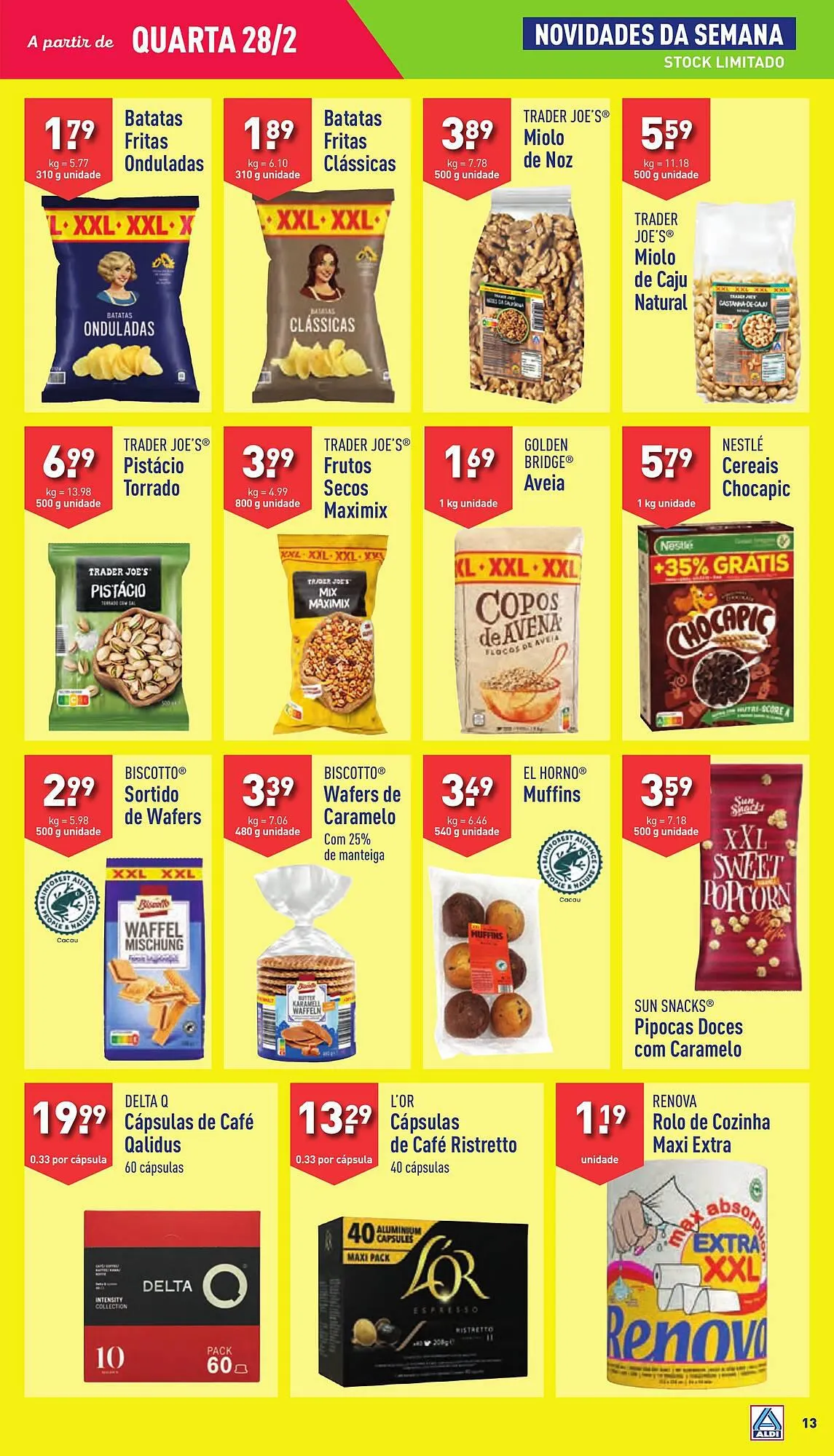 Folheto Folheto ALDI de 28 de fevereiro até 5 de março 2024 - Pagina 13