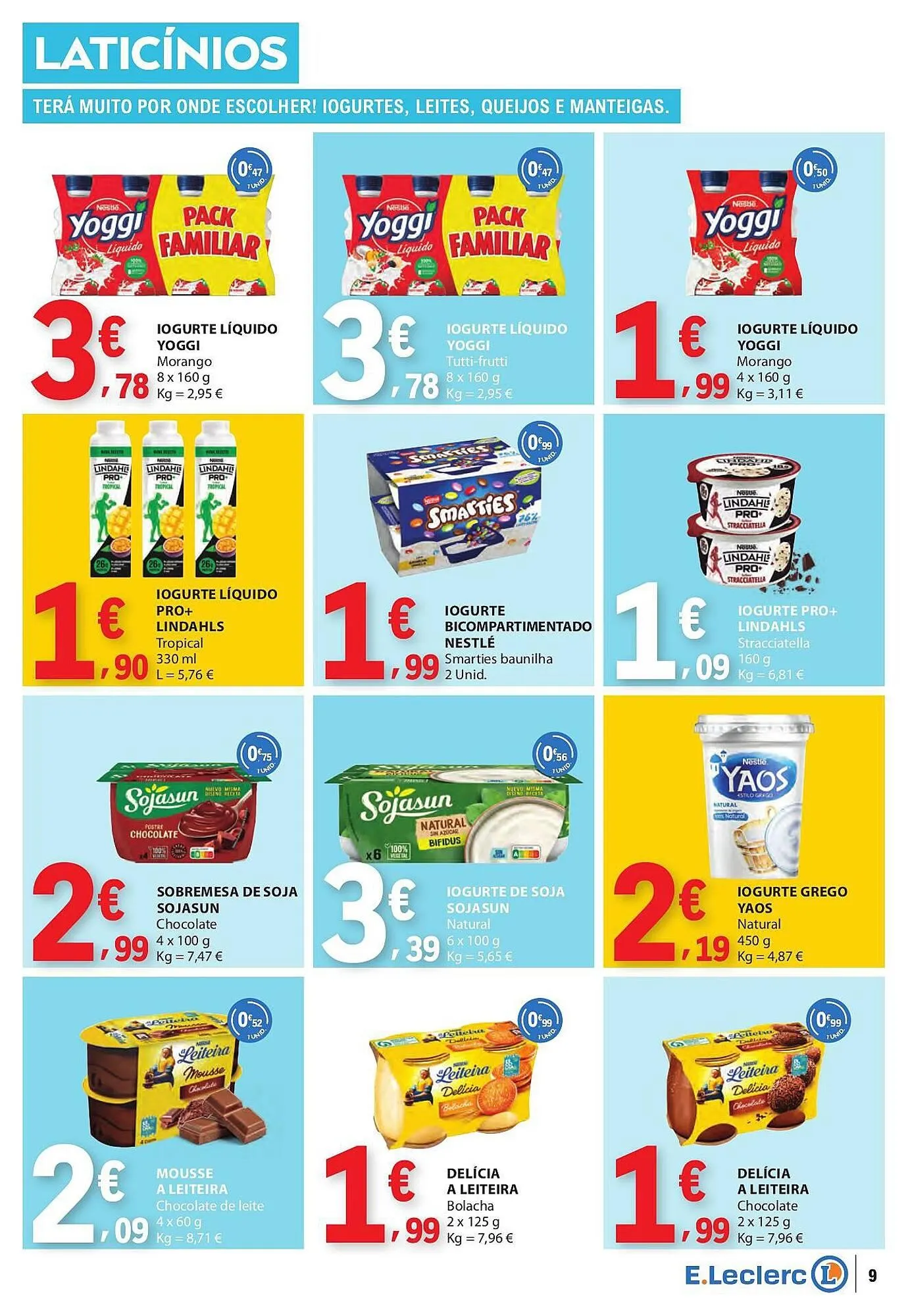 Folheto Folheto E.Leclerc de 3 de julho até 9 de julho 2025 - Pagina 9
