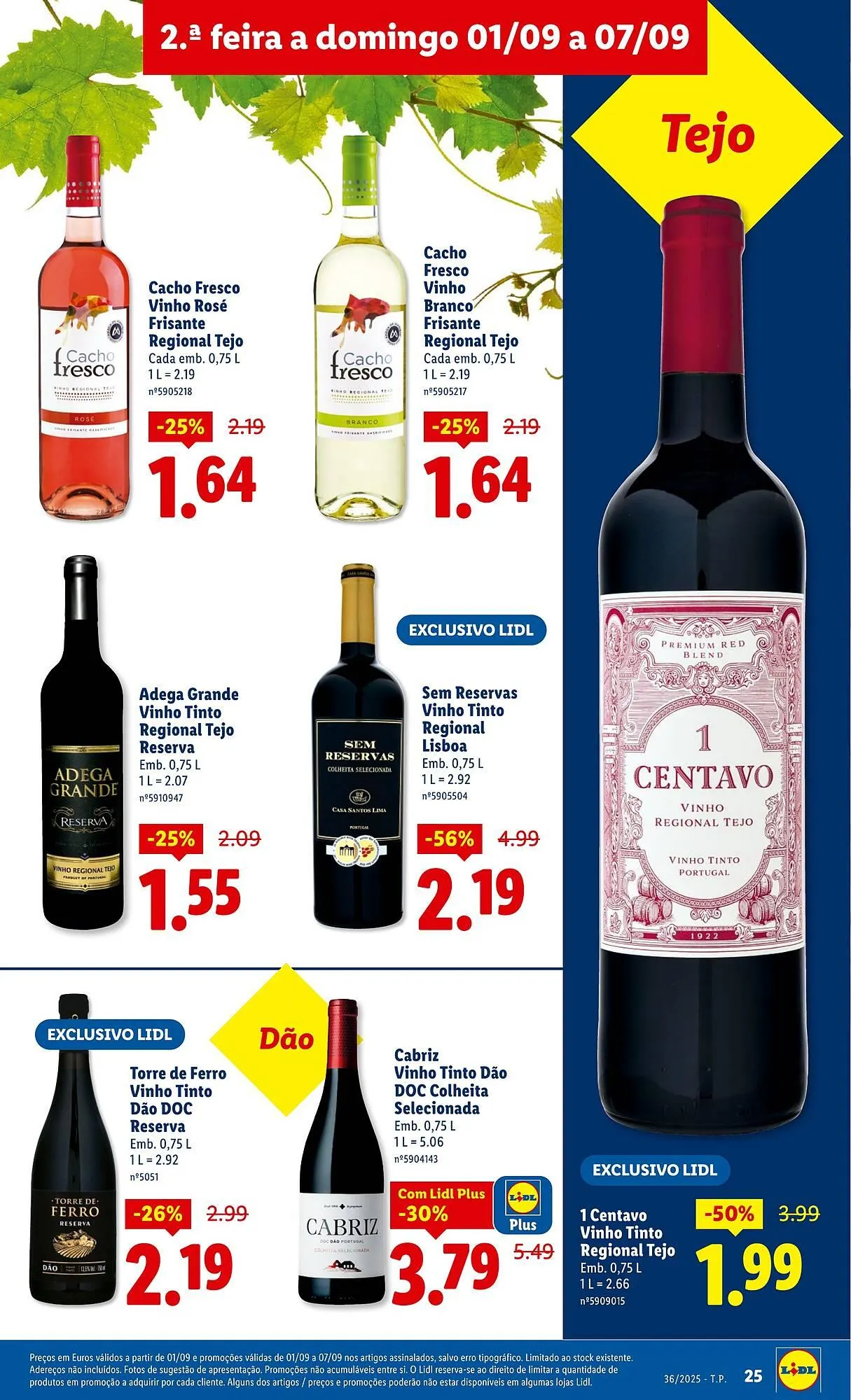 Folheto Folheto Lidl de 1 de setembro até 7 de setembro 2025 - Pagina 25