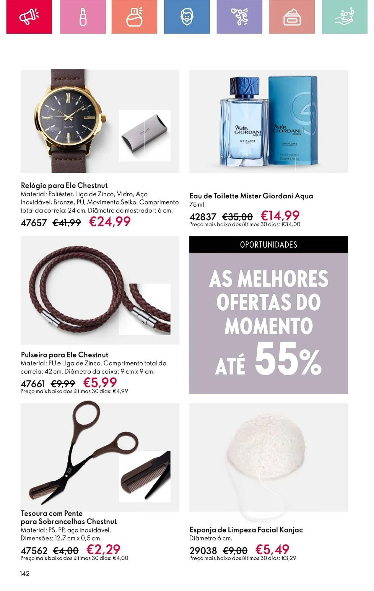 Folheto Folheto Oriflame de 4 de maio até 24 de maio 2025 - Pagina 142