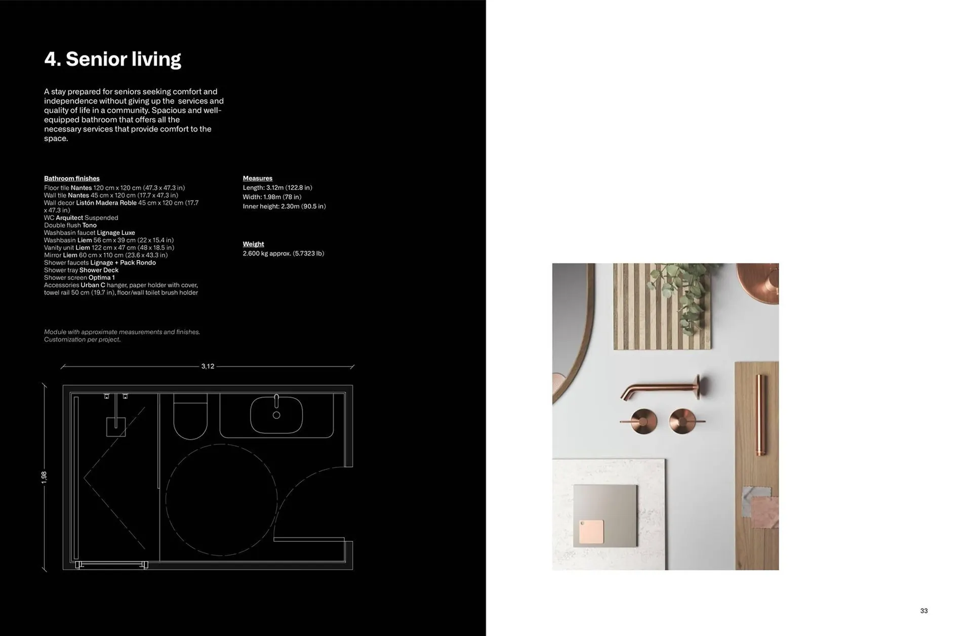 Folheto Catálogo Porcelanosa de 14 de outubro até 31 de dezembro 2025 - Pagina 17