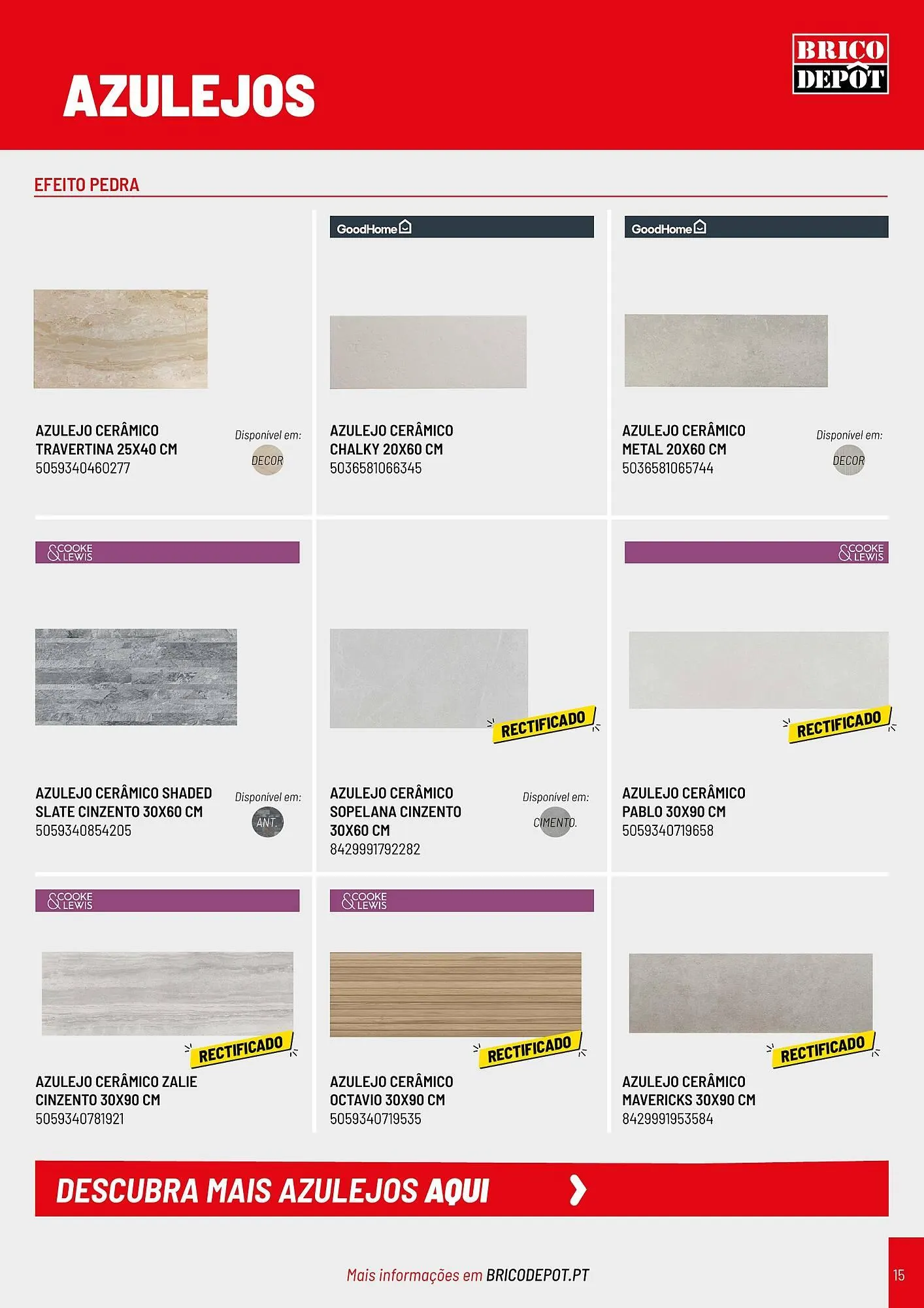 Folheto Folheto Brico Depôt de 3 de janeiro até 31 de dezembro 2025 - Pagina 15