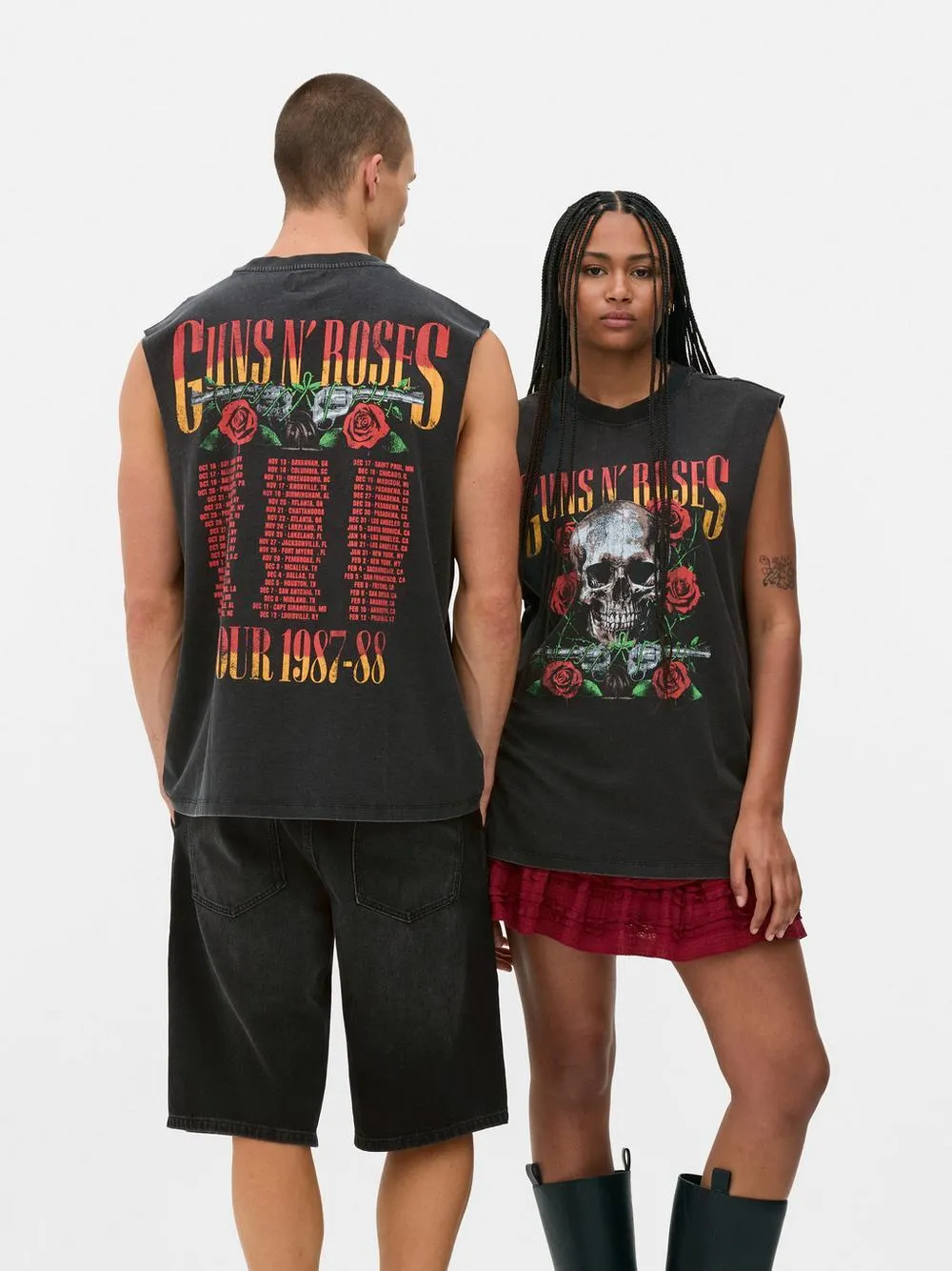 Top s/ mangas Guns N’ Roses