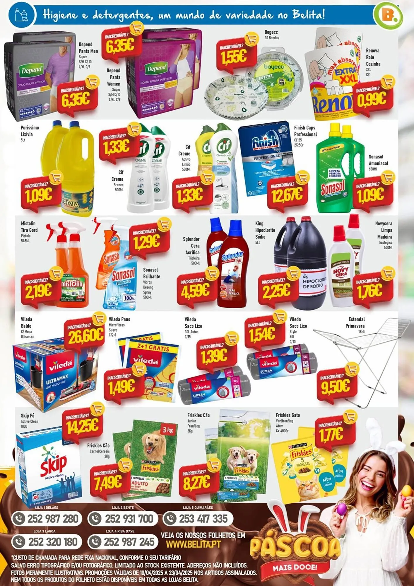 Folheto Folheto Belita de 10 de abril até 23 de abril 2025 - Pagina 8