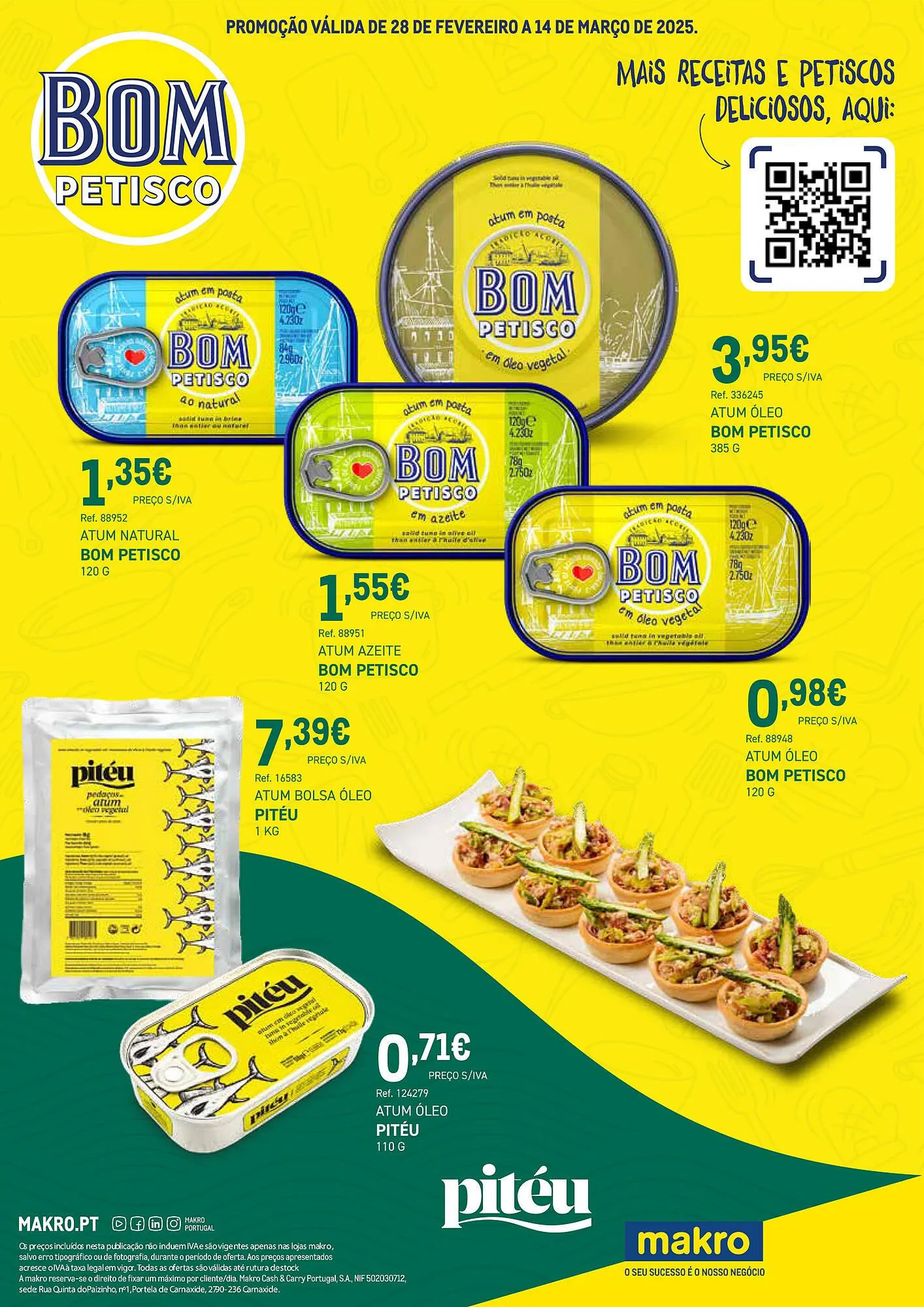 Folheto Folheto Makro de 28 de fevereiro até 14 de março 2025 - Pagina 1