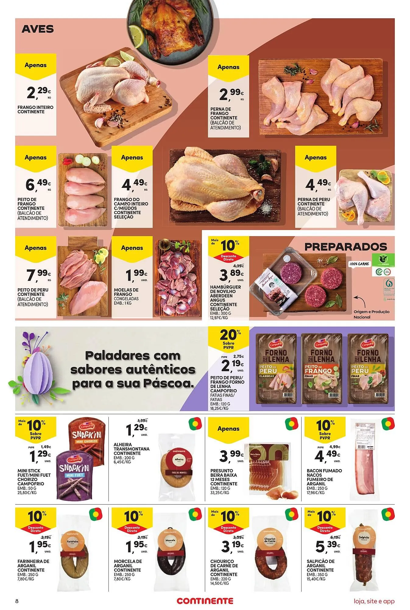 Folheto Folheto Continente Bom dia de 1 de abril até 7 de abril 2025 - Pagina 8