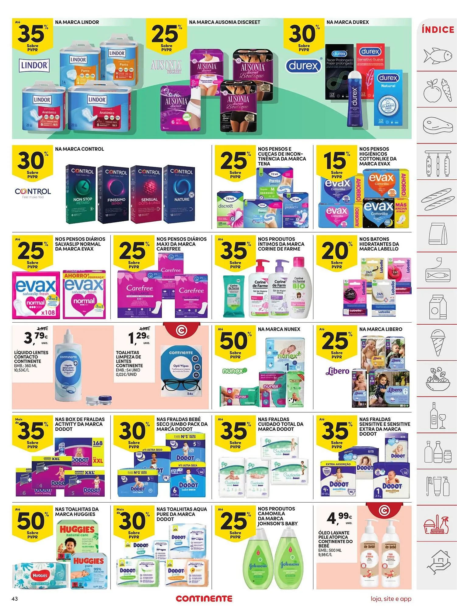 Folheto Folheto Continente de 4 de fevereiro até 10 de fevereiro 2025 - Pagina 43