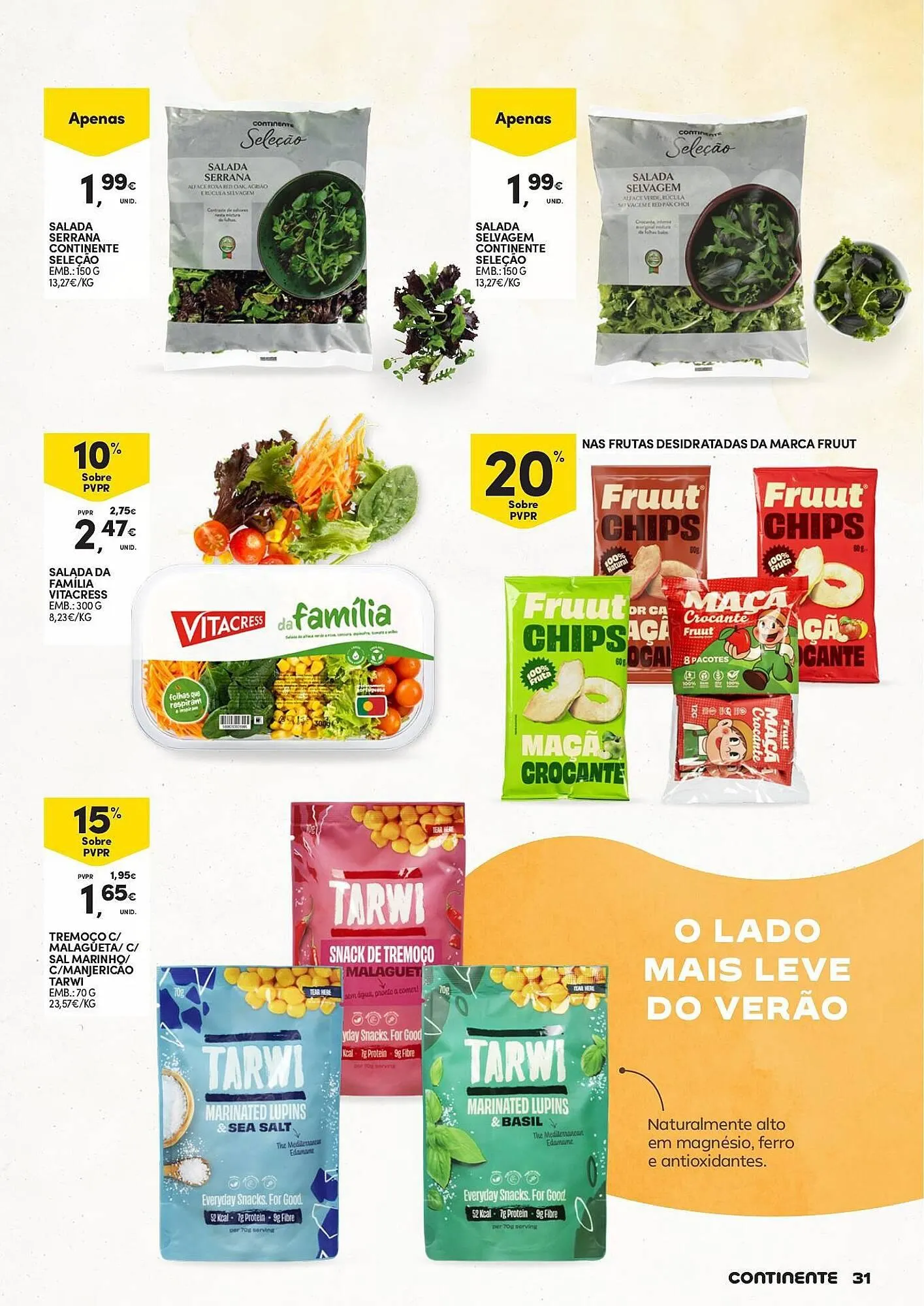 Folheto Folheto Continente de 24 de junho até 10 de agosto 2025 - Pagina 31