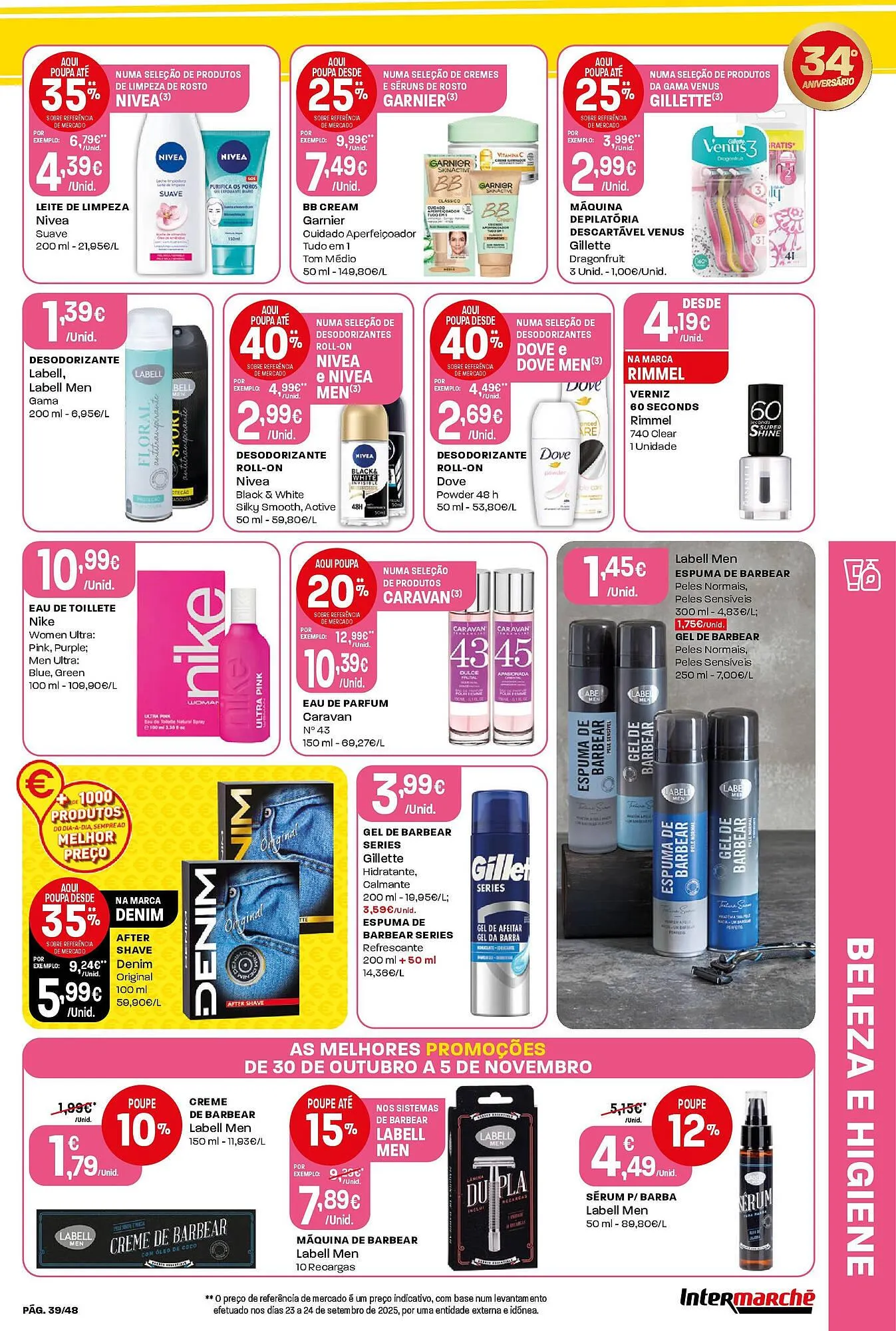 Folheto Folheto Intermarché de 30 de outubro até 5 de novembro 2025 - Pagina 39