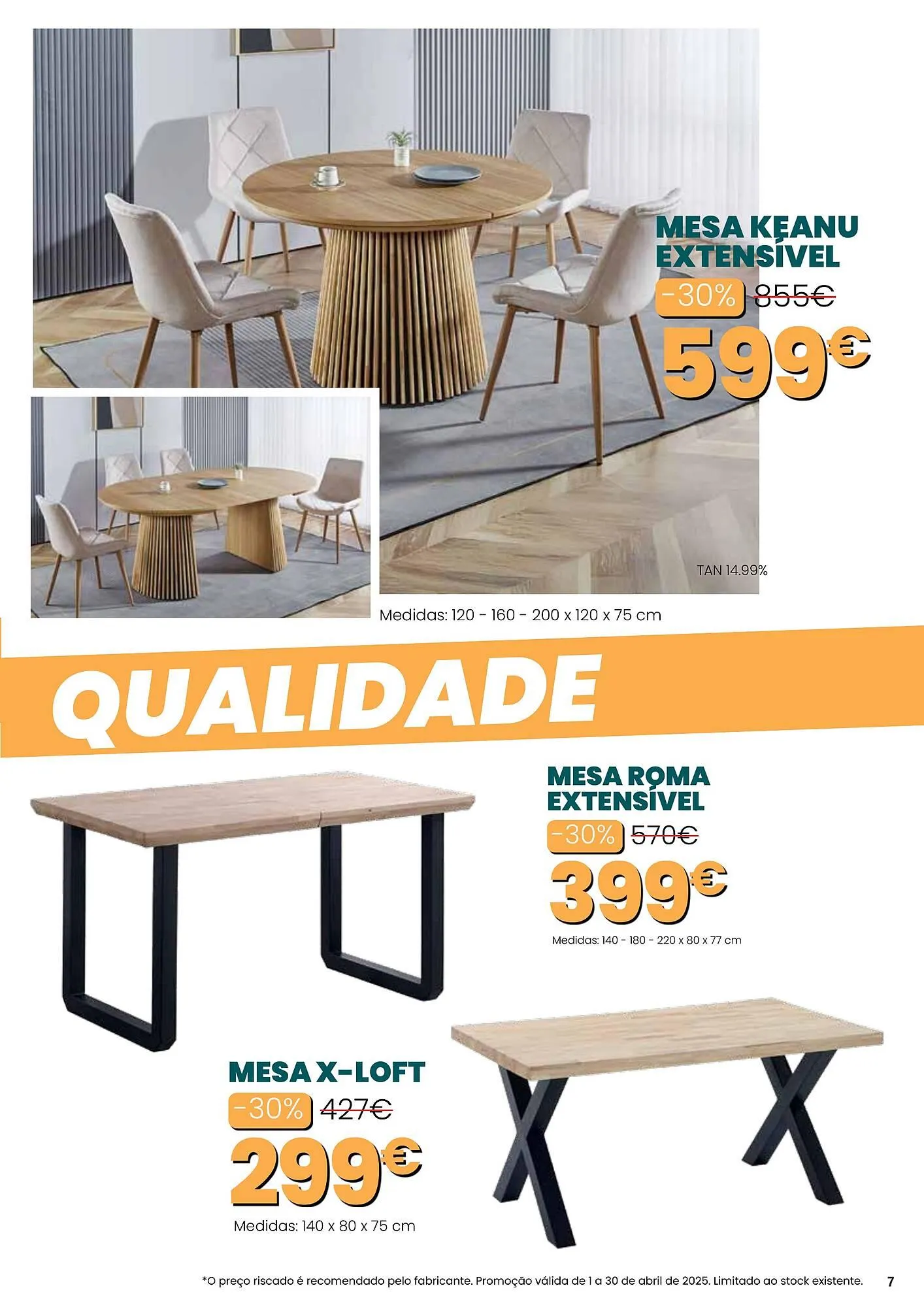 Folheto Folheto Hiper Centro do Móvel de 1 de abril até 30 de abril 2025 - Pagina 7