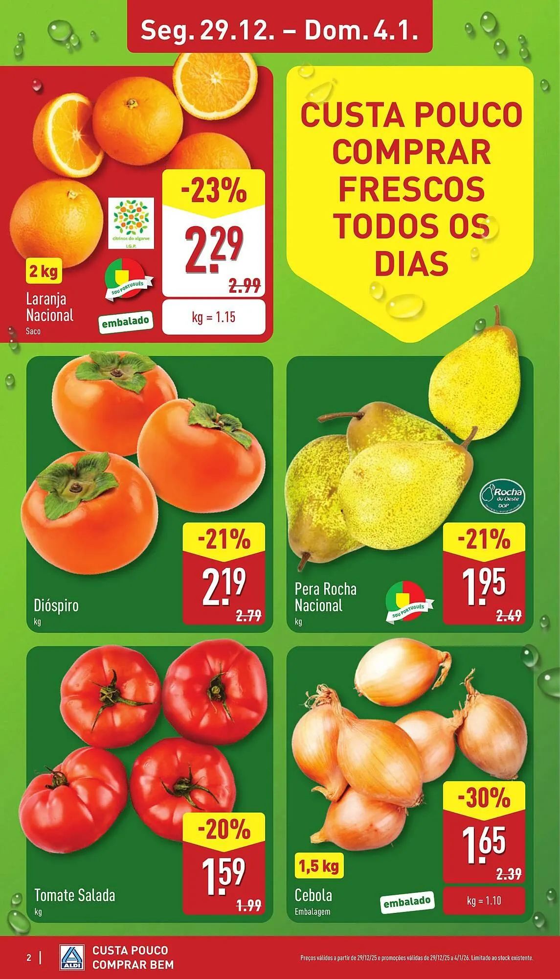 Folheto Folheto ALDI de 29 de dezembro até 4 de janeiro 2026 - Pagina 2