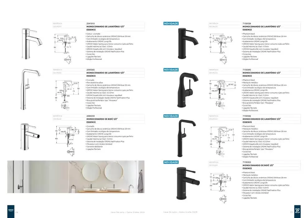Folheto Catalogo gama grohe 2024 b 1 digital de 14 de novembro até 31 de dezembro 2024 - Pagina 15