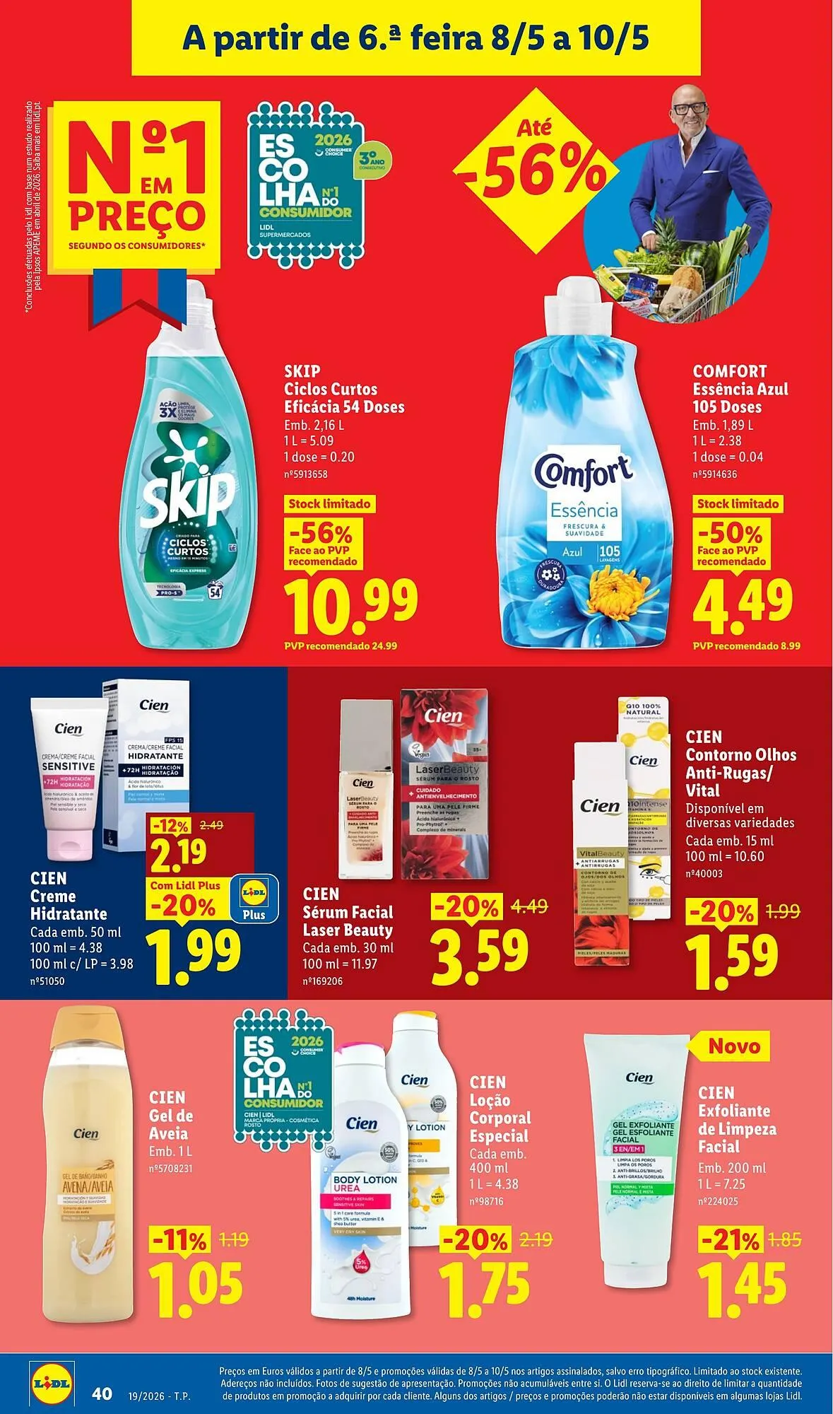 Folheto Folheto Lidl de 4 de maio até 10 de maio 2026 - Pagina 40