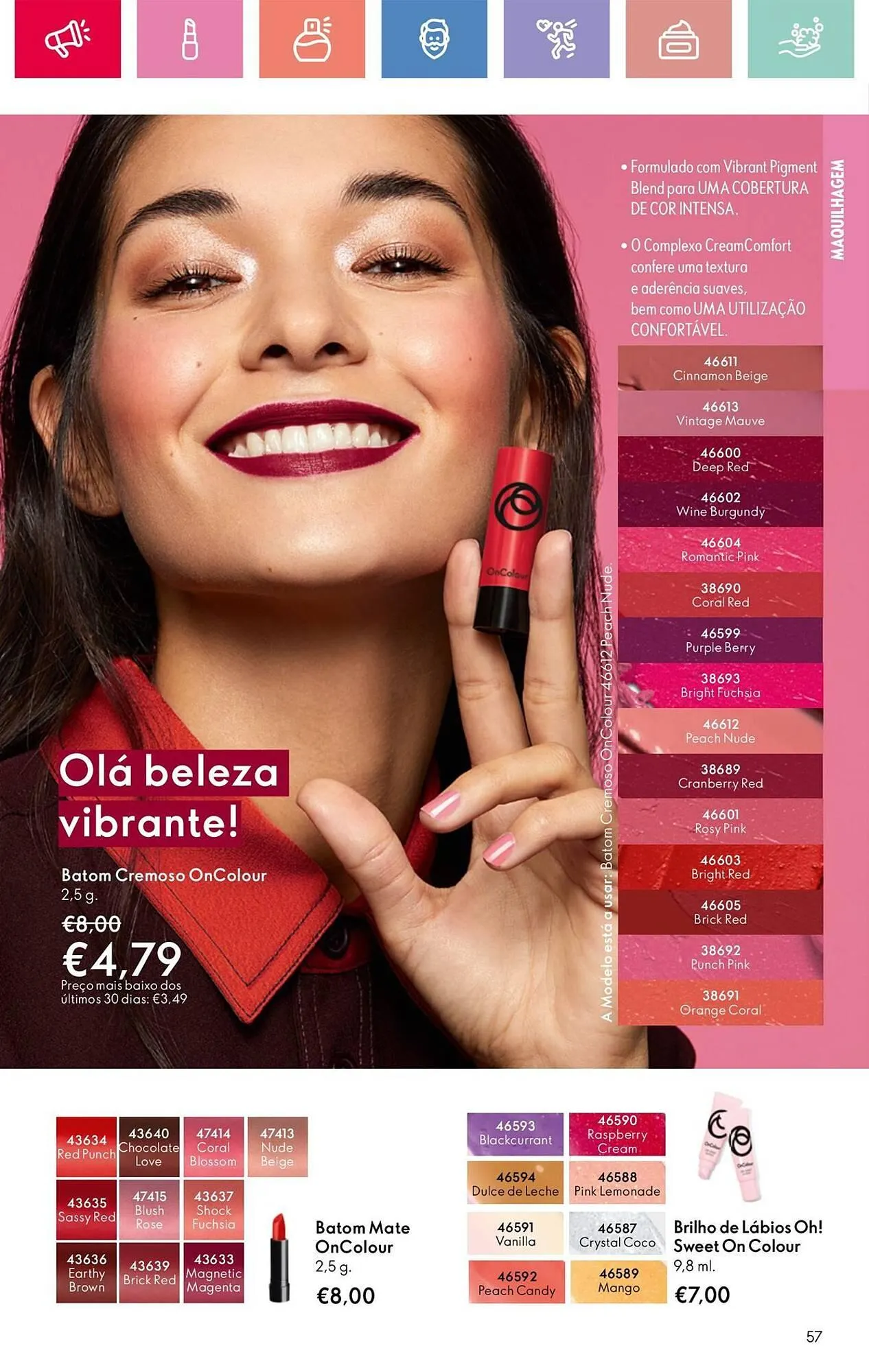 Folheto Folheto Oriflame de 4 de maio até 24 de maio 2025 - Pagina 57