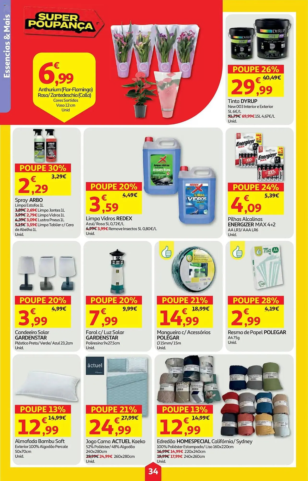 Folheto Folheto Auchan de 7 de maio até 14 de maio 2026 - Pagina 34