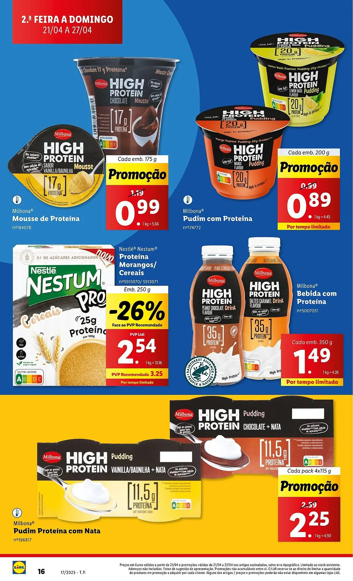 Folheto Folheto Lidl de 21 de abril até 27 de abril 2025 - Pagina 16