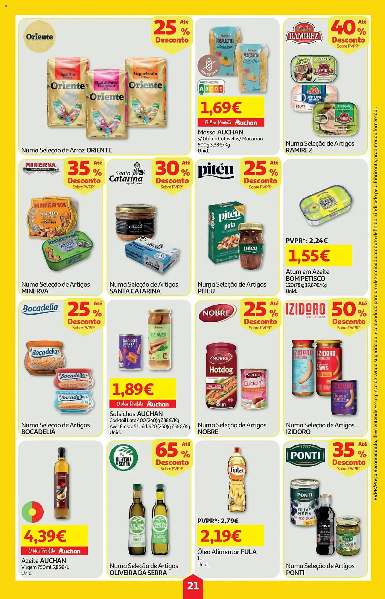 Folheto Folheto Auchan de 14 de maio até 20 de maio 2026 - Pagina 21