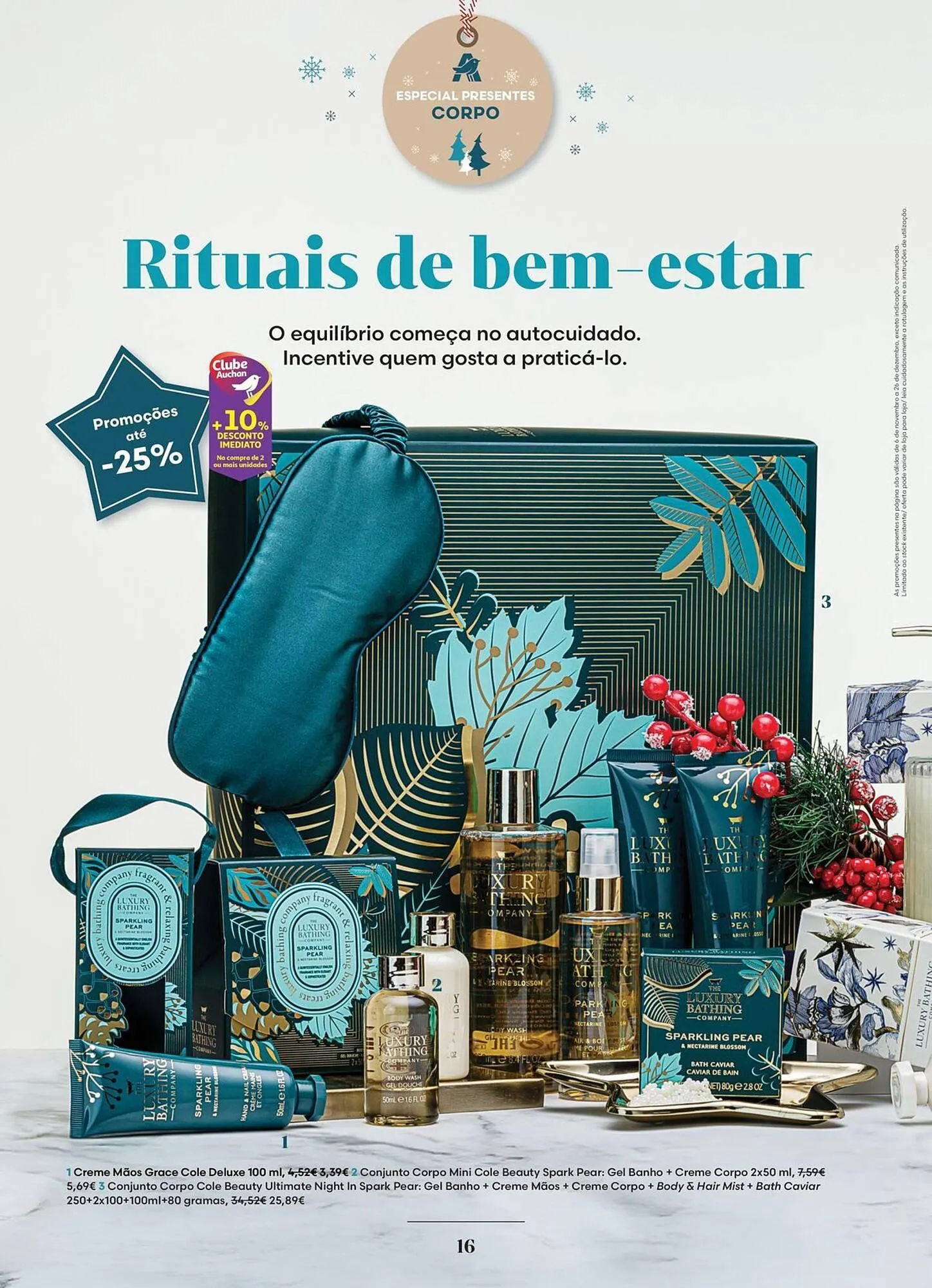 Folheto Folheto Auchan de 6 de novembro até 26 de dezembro 2025 - Pagina 16
