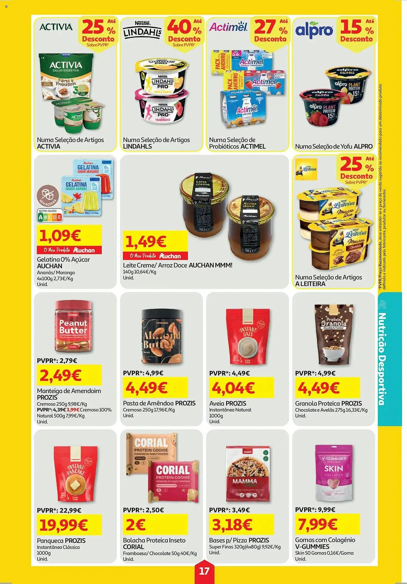 Folheto Folheto Auchan de 19 de fevereiro até 26 de fevereiro 2026 - Pagina 17