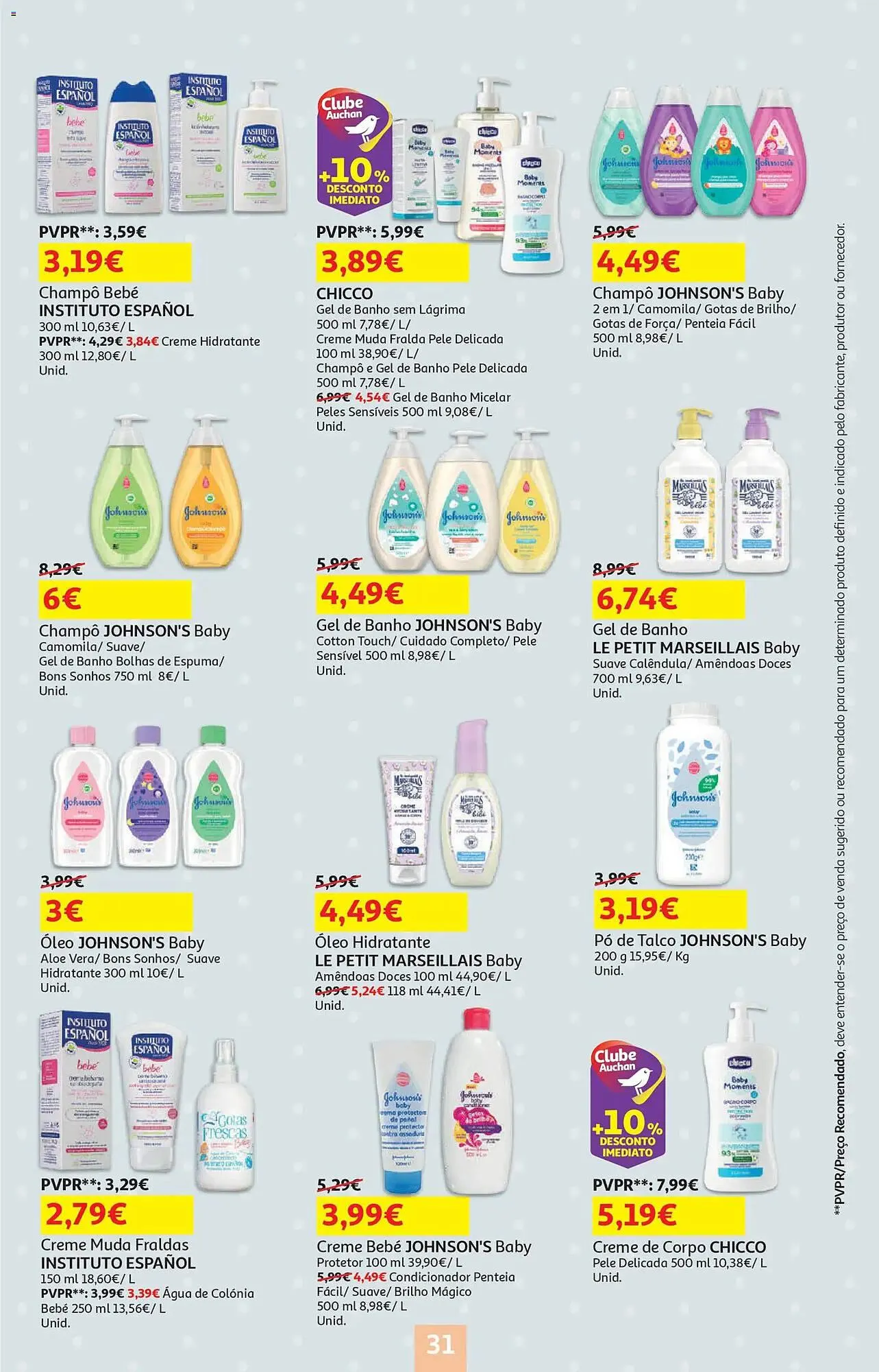 Folheto Folheto Auchan de 13 de janeiro até 27 de janeiro 2026 - Pagina 31