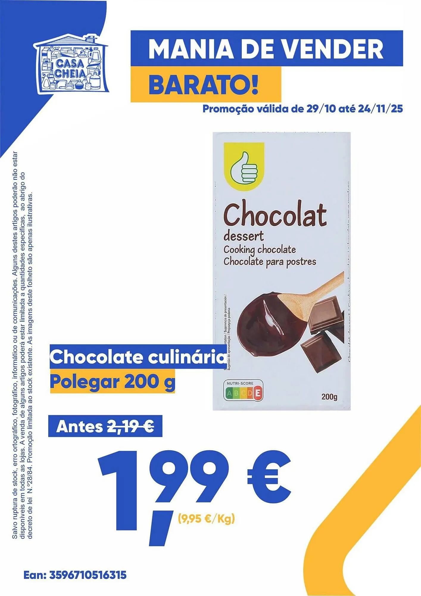 Folheto Folheto Casa Cheia de 29 de outubro até 24 de novembro 2025 - Pagina 2