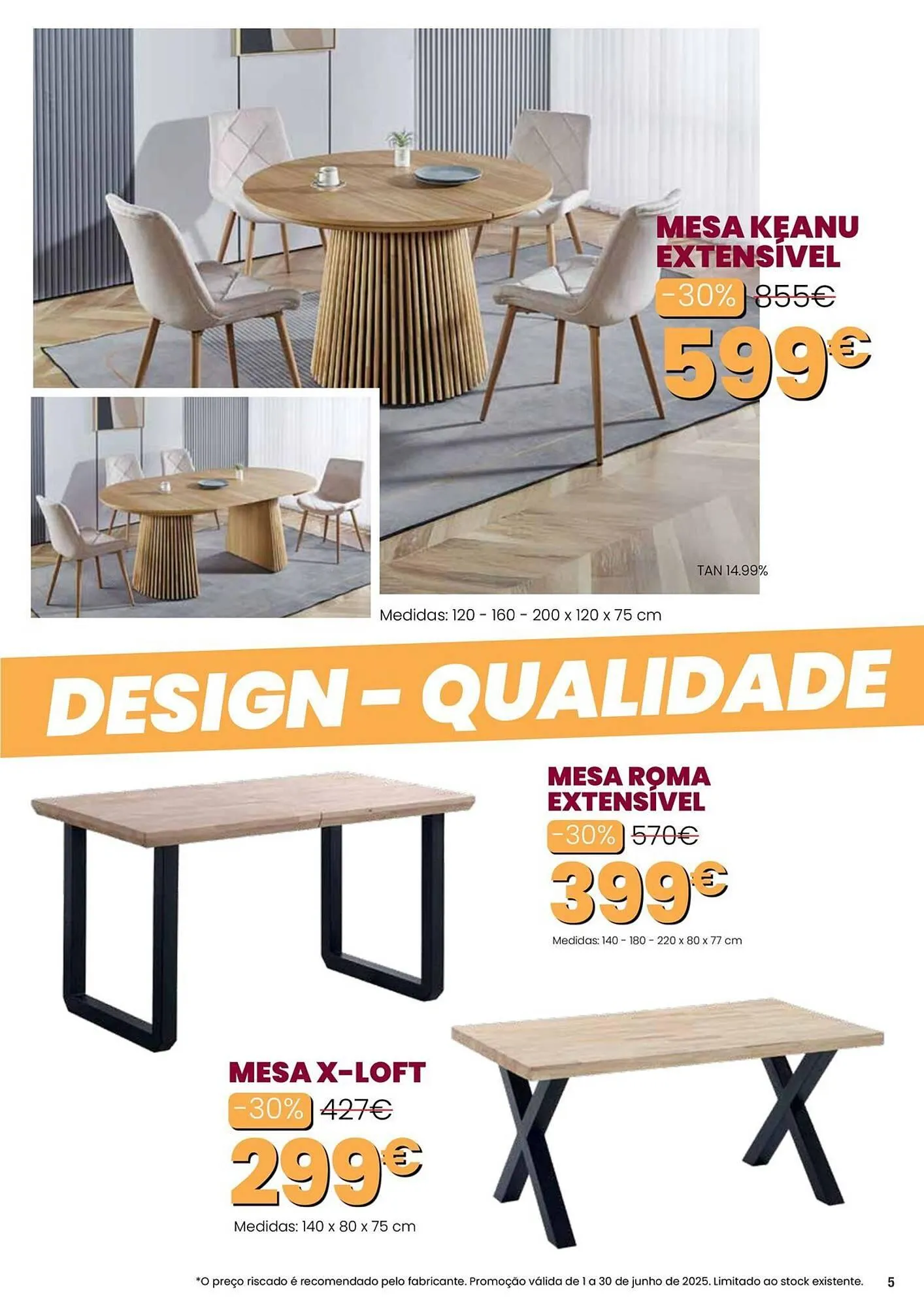 Folheto Folheto Hiper Centro do Móvel de 3 de junho até 30 de junho 2025 - Pagina 5