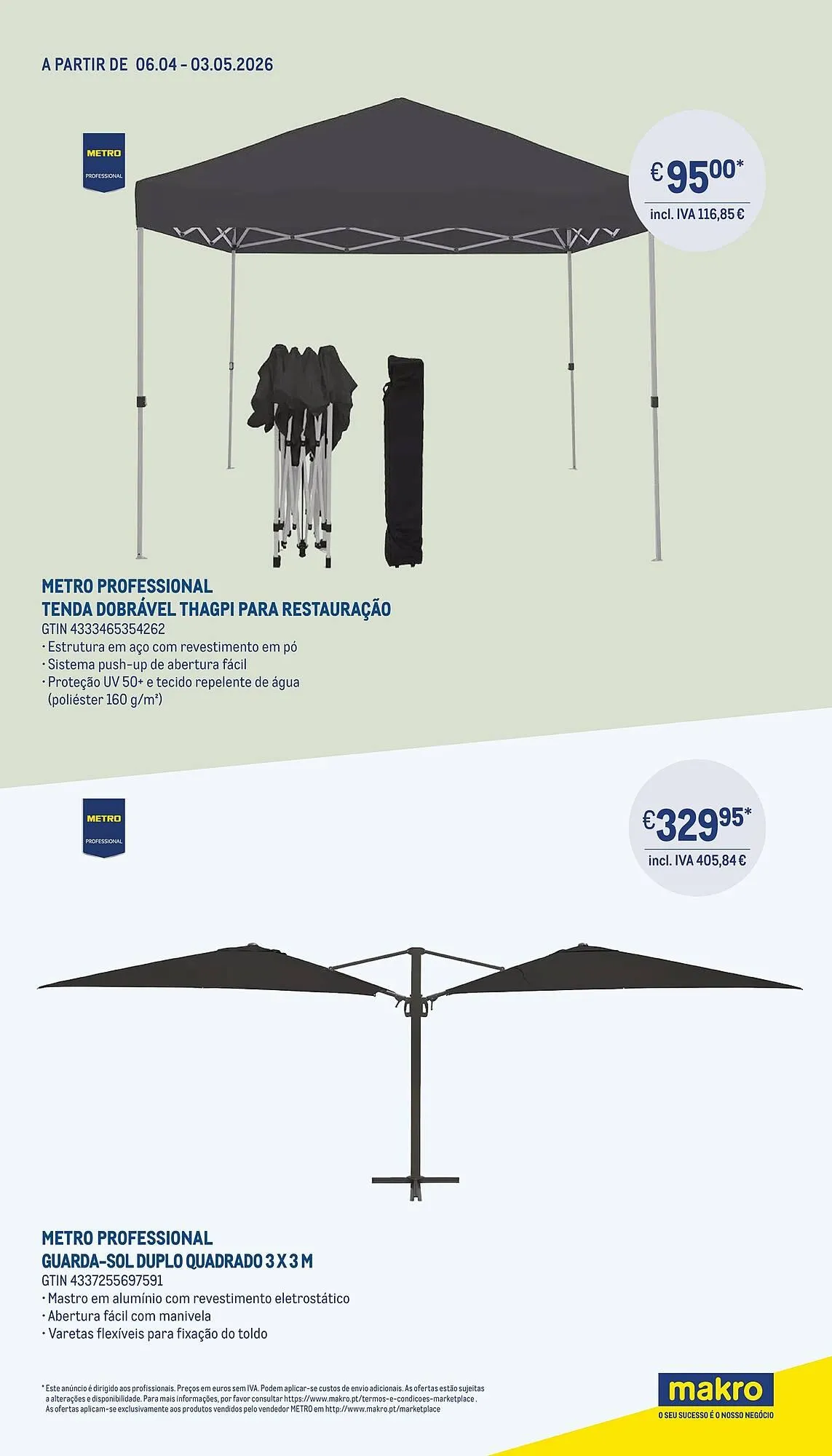 Folheto Catálogo Makro de 6 de abril até 3 de maio 2026 - Pagina 4