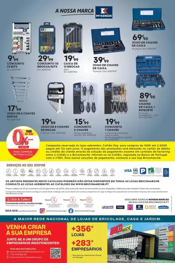 Folheto F#17 Ferramentas Elétricas e Manuais 24p Malveira de 25 de novembro até 22 de dezembro 2024 - Pagina 24