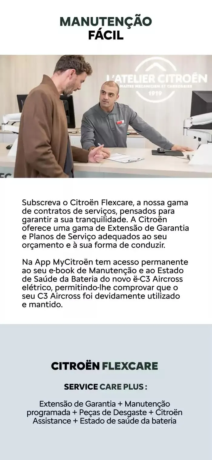 Folheto Catálogo Citroen Novo C3 Aircross de 18 de novembro até 18 de novembro 2025 - Pagina 27