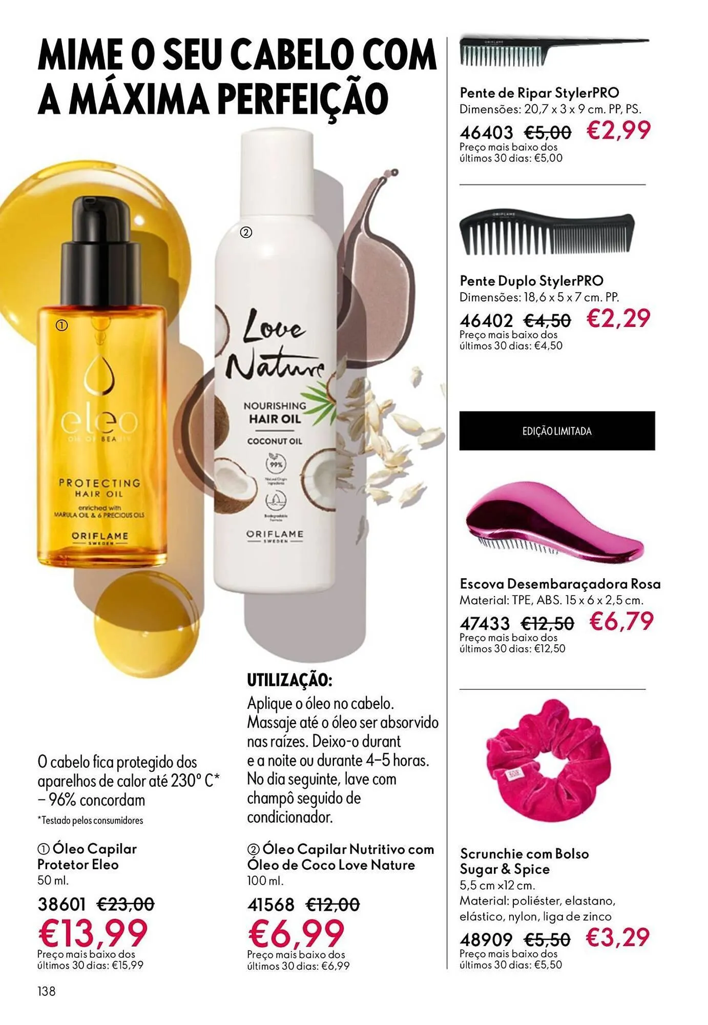 Folheto Catálogo Oriflame de 6 de maio até 26 de maio 2026 - Pagina 138