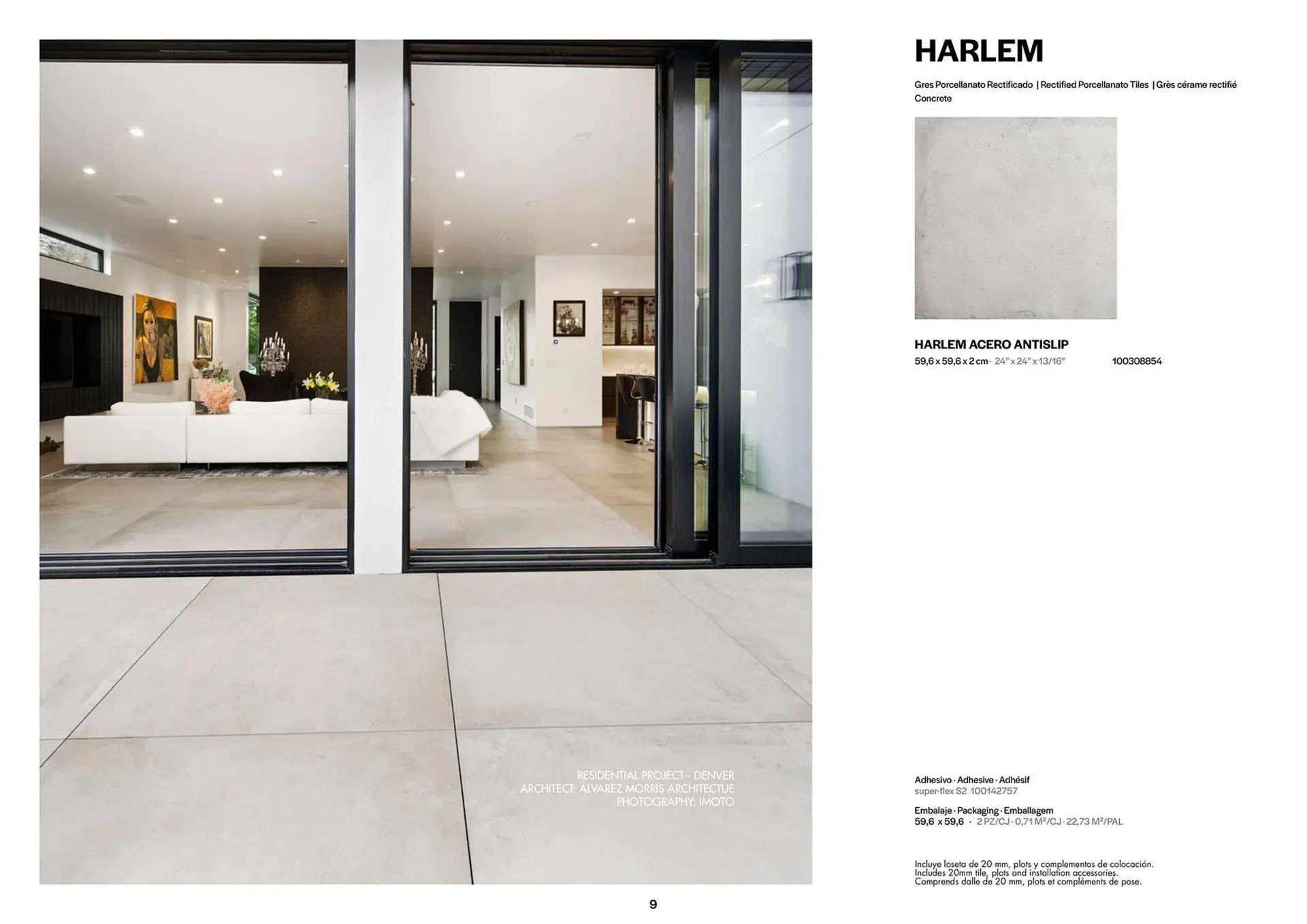 Catalogue Porcelanosa du 19 mars au 31 décembre 2025 - Catalogue page 9