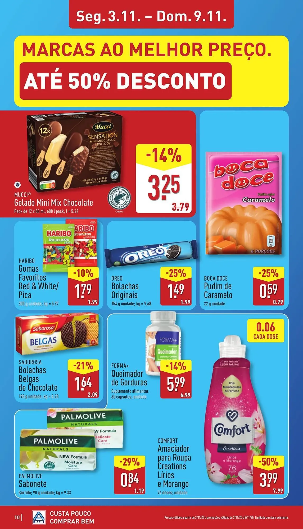 Folheto Folheto ALDI de 3 de novembro até 9 de novembro 2025 - Pagina 10