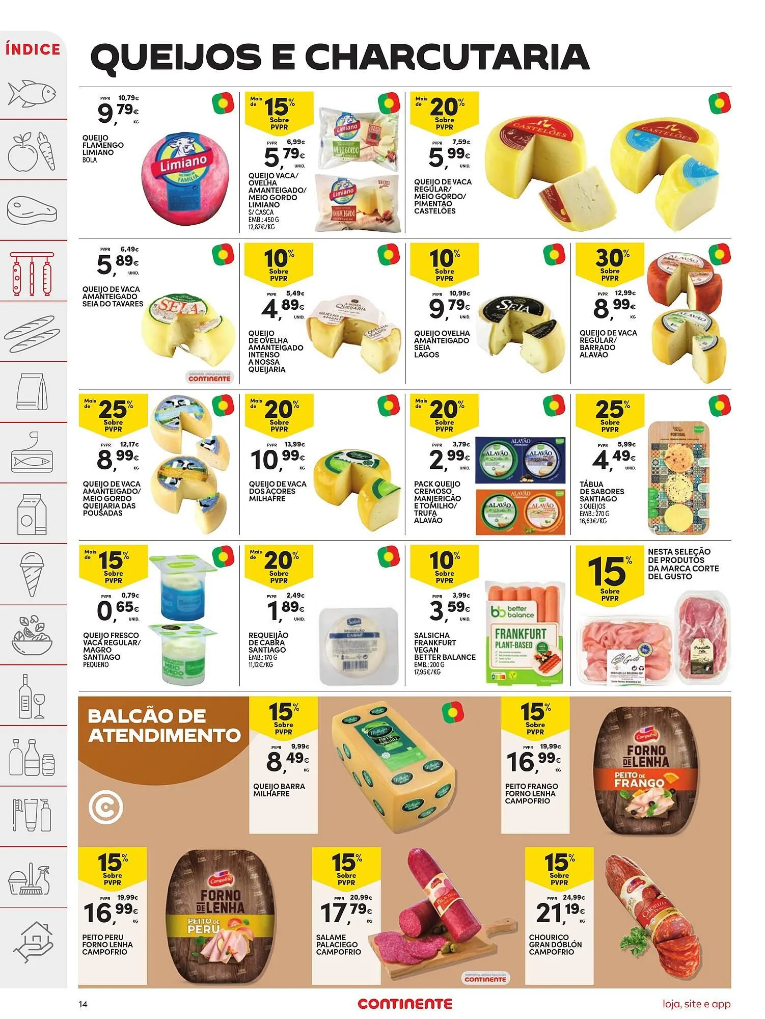 Folheto Folheto Continente de 17 de março até 23 de março 2026 - Pagina 14