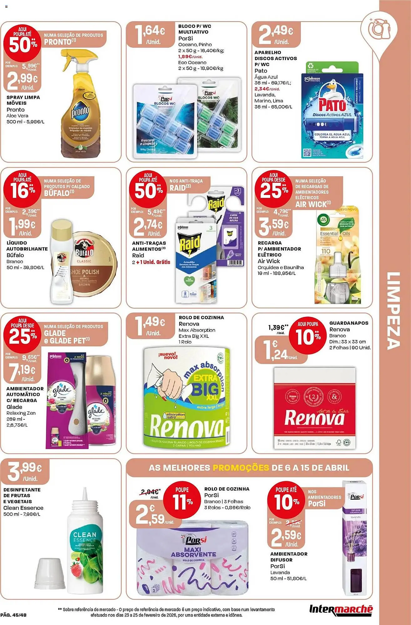 Folheto Folheto Intermarché de 6 de abril até 16 de abril 2026 - Pagina 45