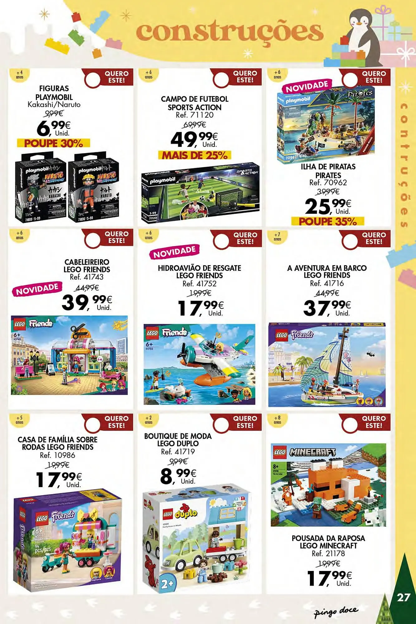 Folheto Folheto Pingo Doce de 16 de novembro até 24 de dezembro 2023 - Pagina 27
