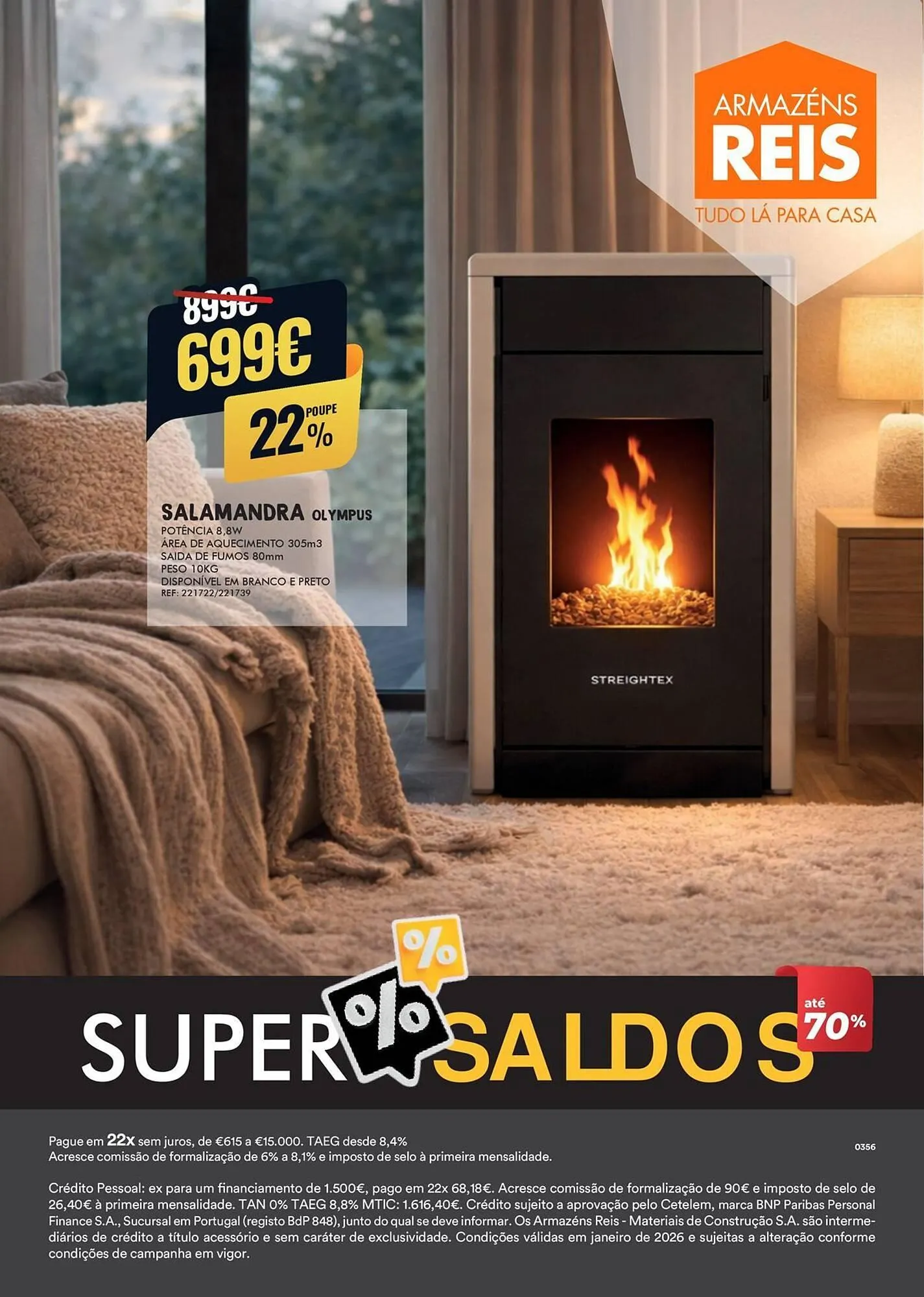 Folheto Armazéns Reis - 1