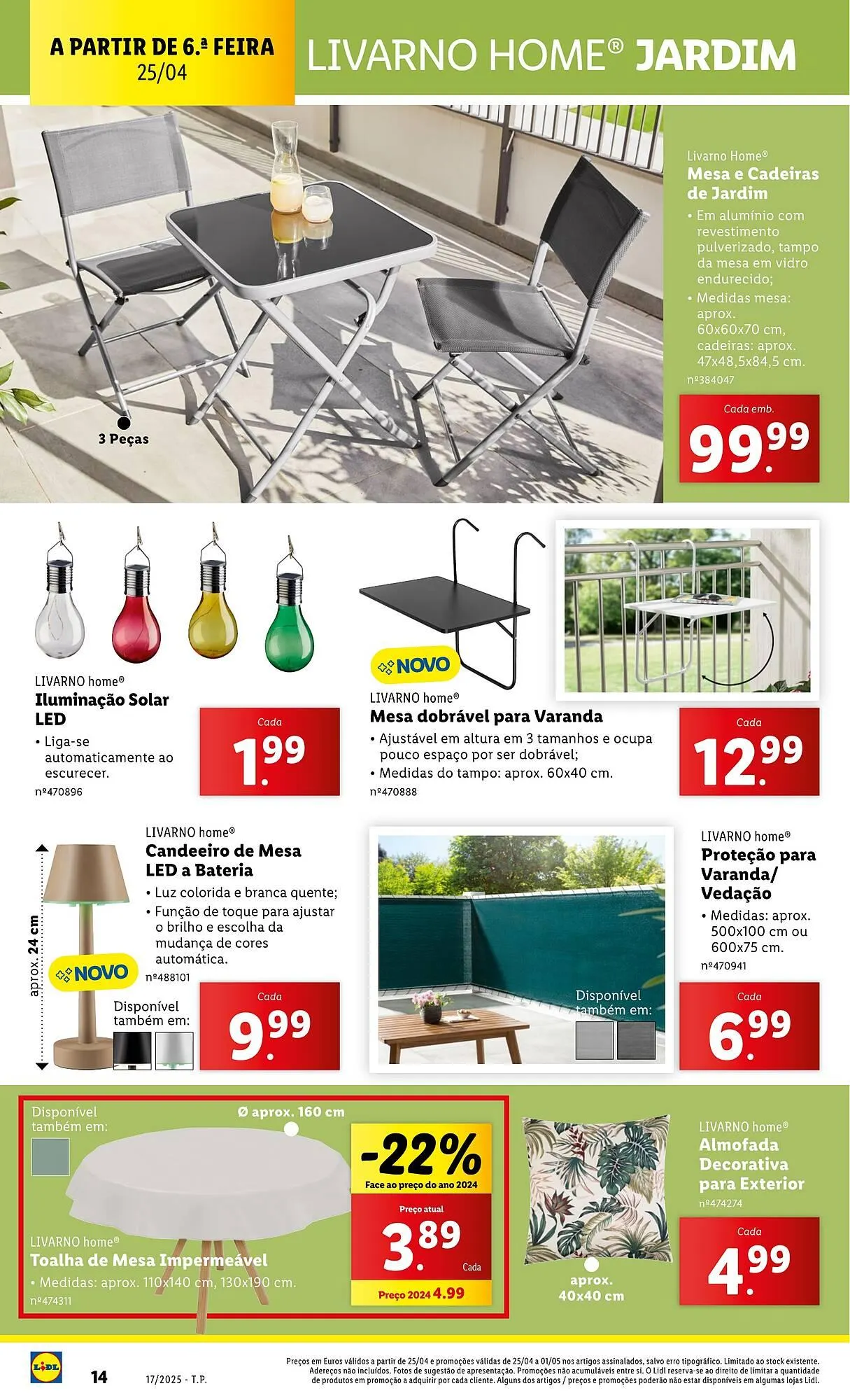 Folheto Folheto Lidl de 21 de abril até 27 de abril 2025 - Pagina 14