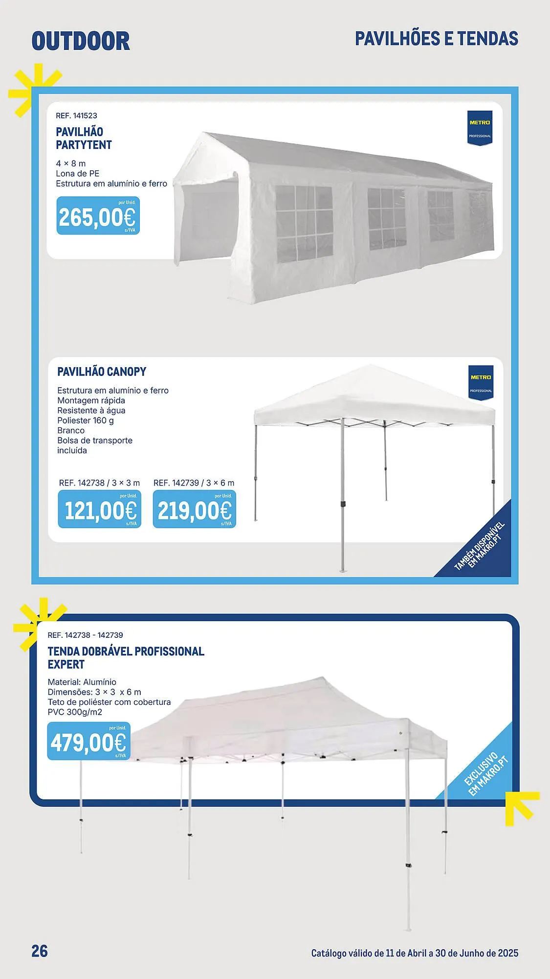 Folheto Folheto Makro de 11 de abril até 30 de junho 2025 - Pagina 26